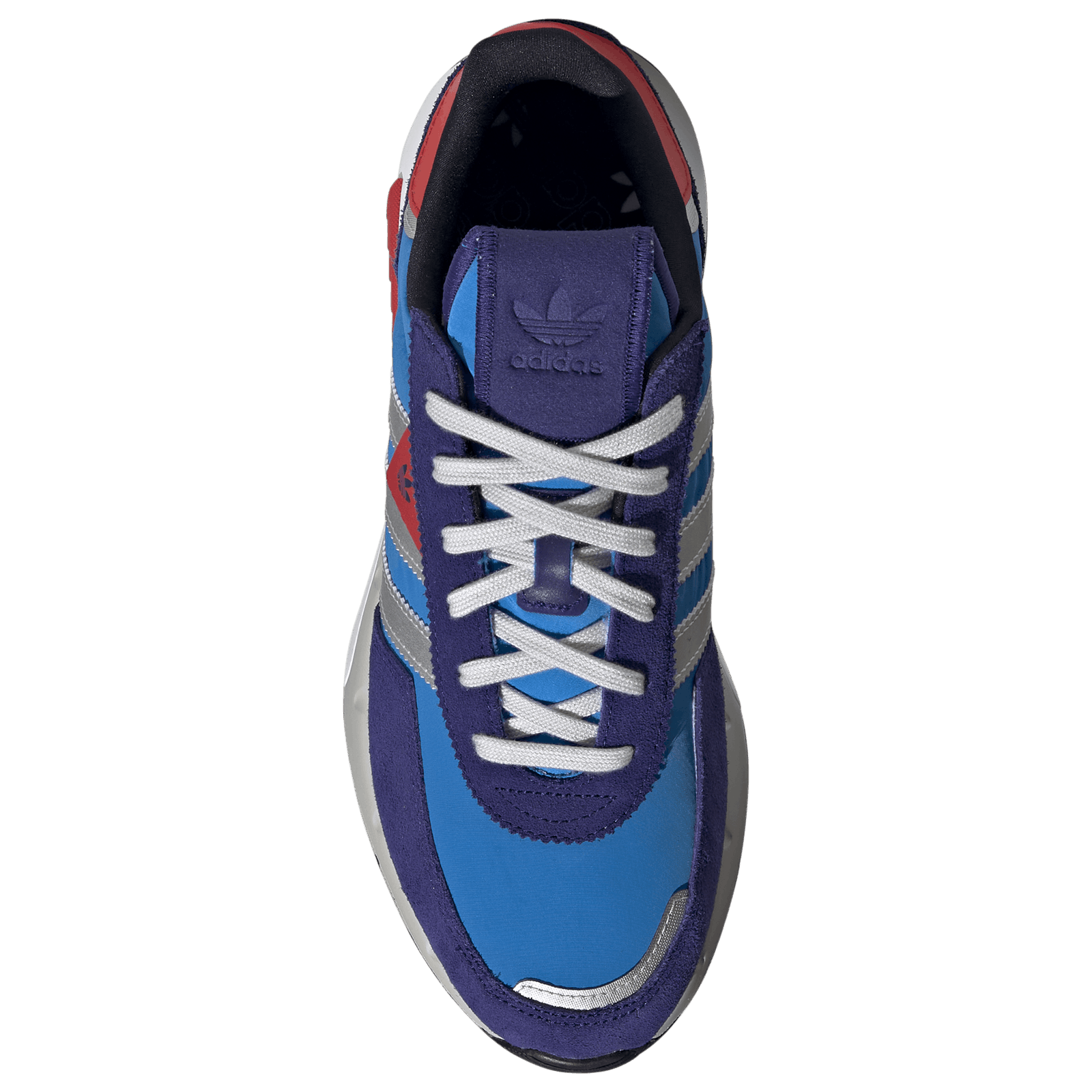 Adidas adidas Retropy F2 Men's Athletic Sneaker Blue Red SZ 9 Size US 9 / EU 42 - 3 Thumbnail