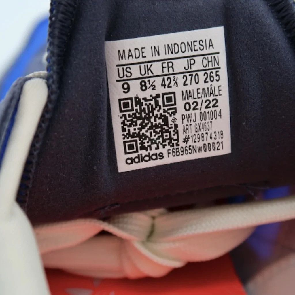 Adidas adidas Retropy F2 Men's Athletic Sneaker Blue Red SZ 9 Size US 9 / EU 42 - 6 Preview