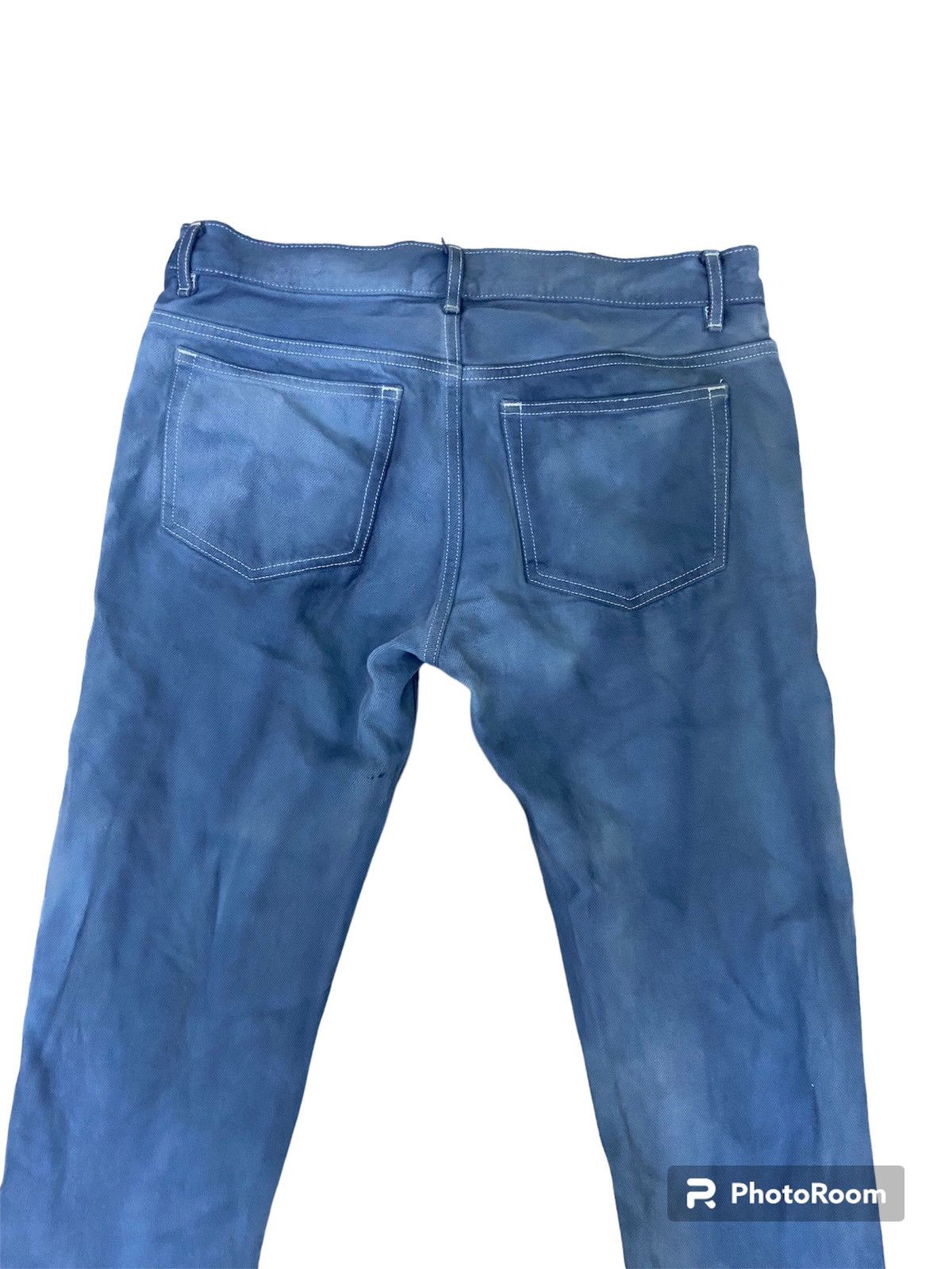 A.P.C. A.P.C blue jeans colour faded but look like design Size US 32 / EU 48 - 7 Thumbnail