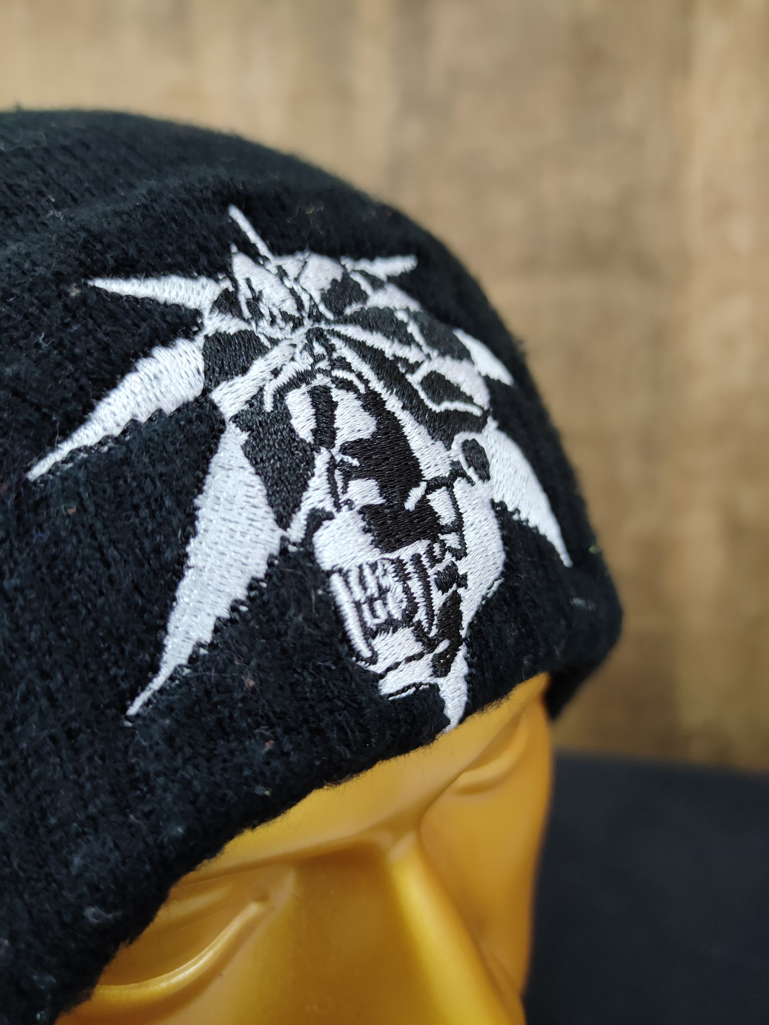 Japanese Brand Black skull beanie japan streetwear punk #018 Size ONE SIZE - 6 Thumbnail