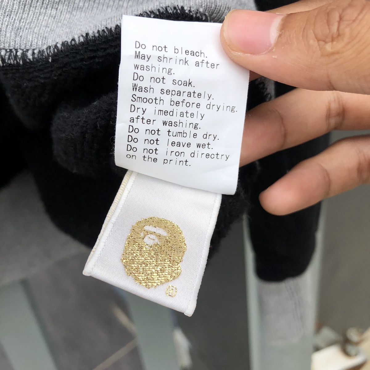 Bape Go Ape Big Spell Out Crewneck Size US L / EU 52-54 / 3 - 9 Thumbnail