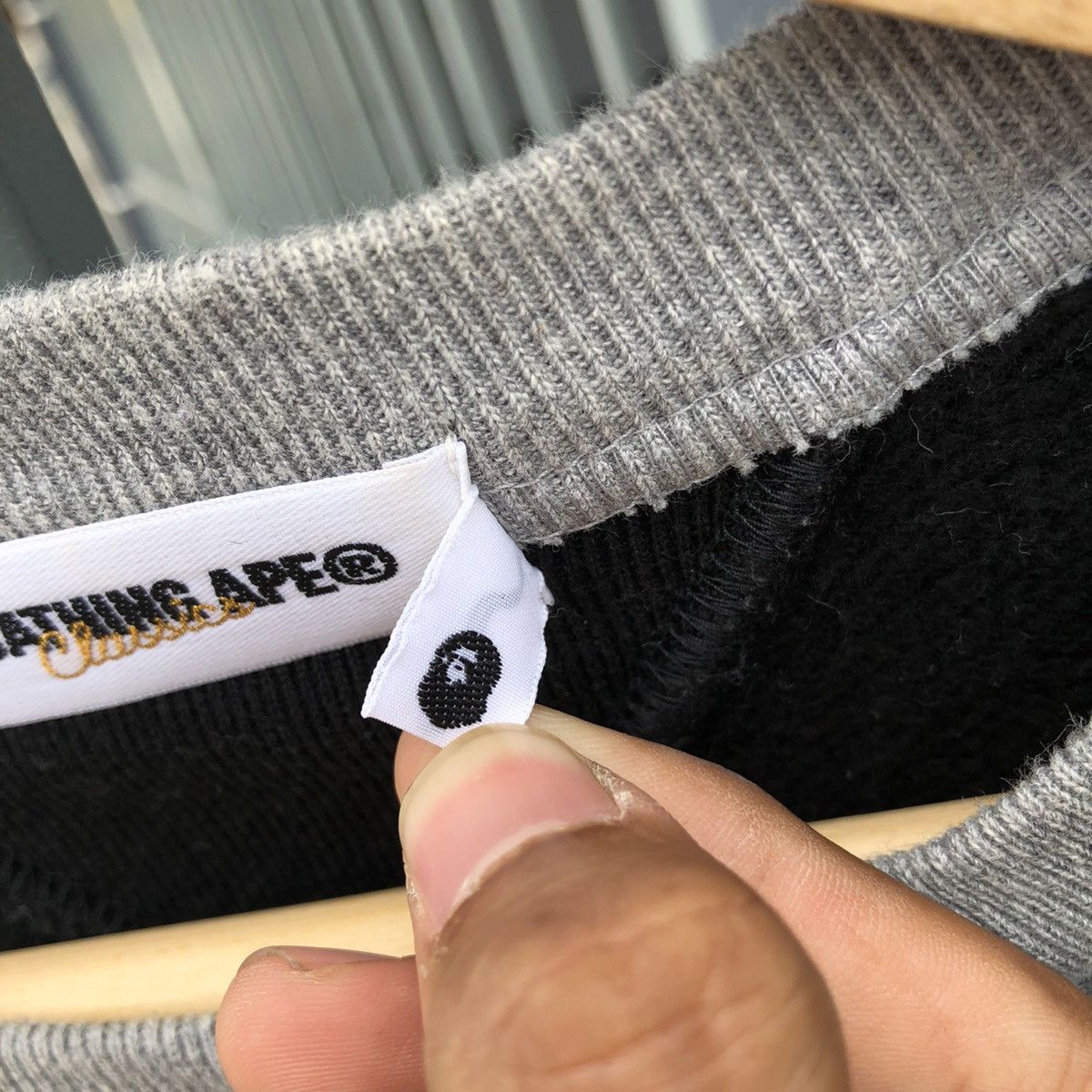 Bape Go Ape Big Spell Out Crewneck Size US L / EU 52-54 / 3 - 6 Thumbnail