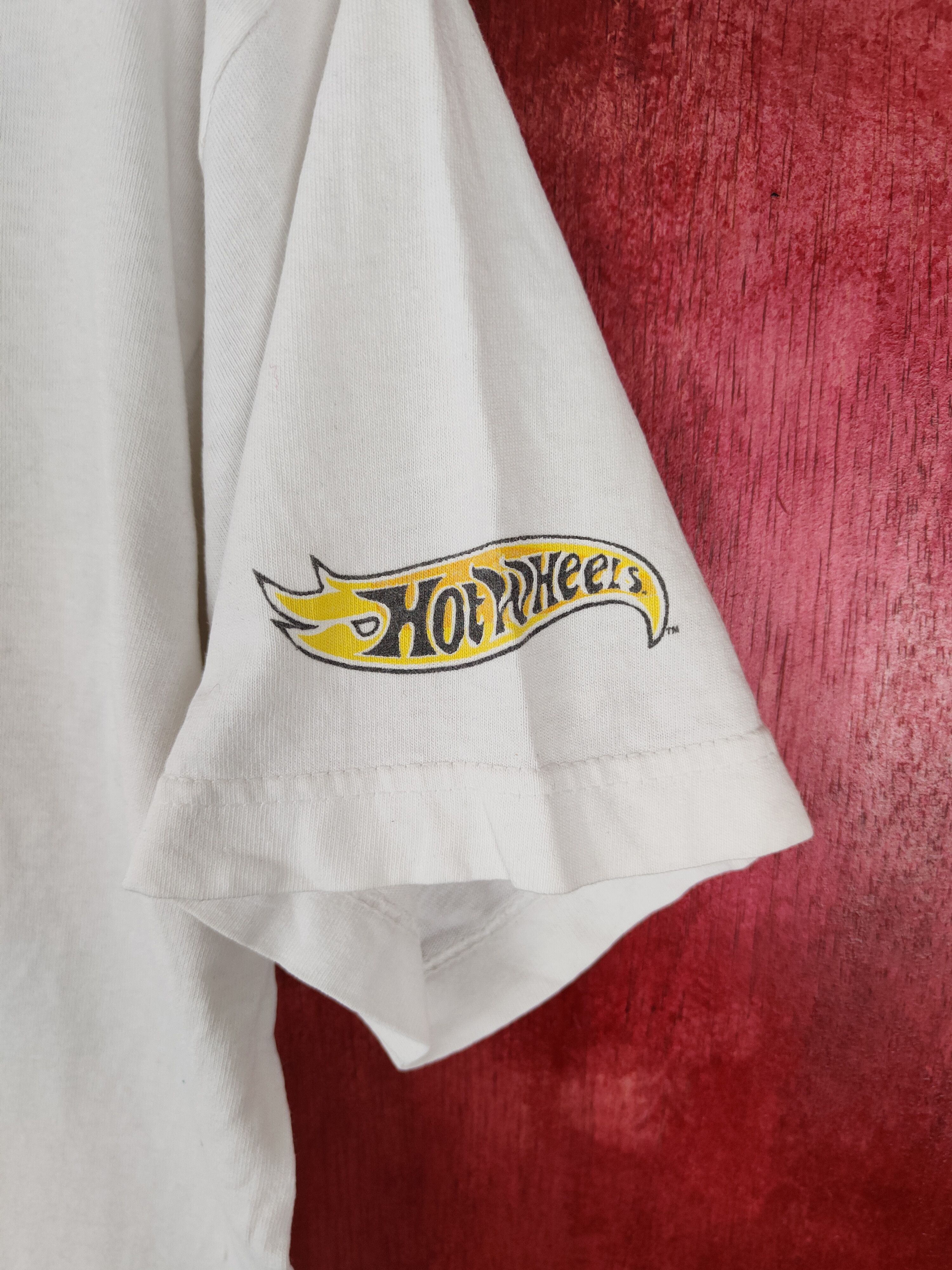 Japanese Brand Hot Wheels vintage White Tshirt #S398 Size US M / EU 48-50 / 2 - 3 Thumbnail