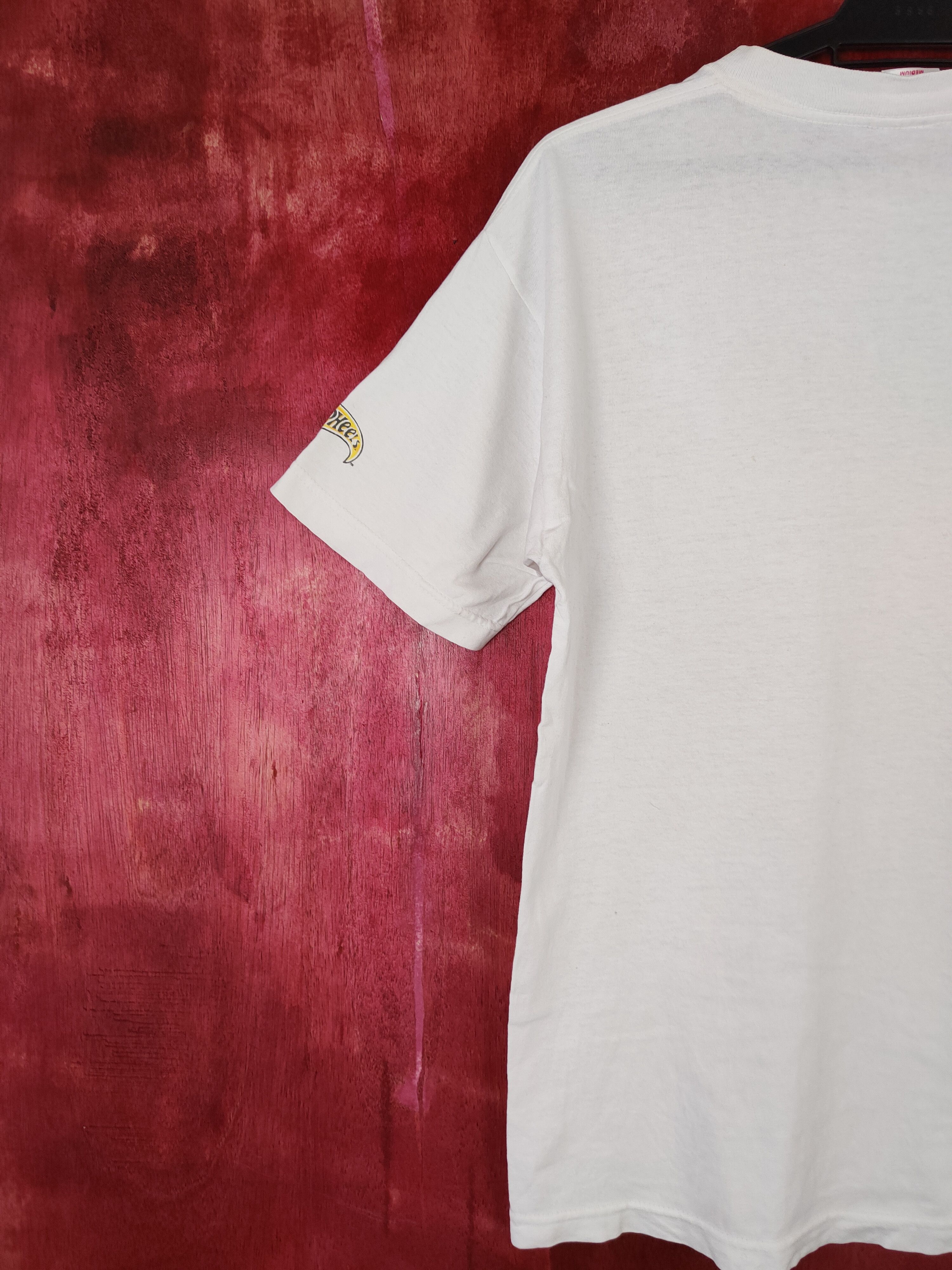 Japanese Brand Hot Wheels vintage White Tshirt #S398 Size US M / EU 48-50 / 2 - 7 Thumbnail