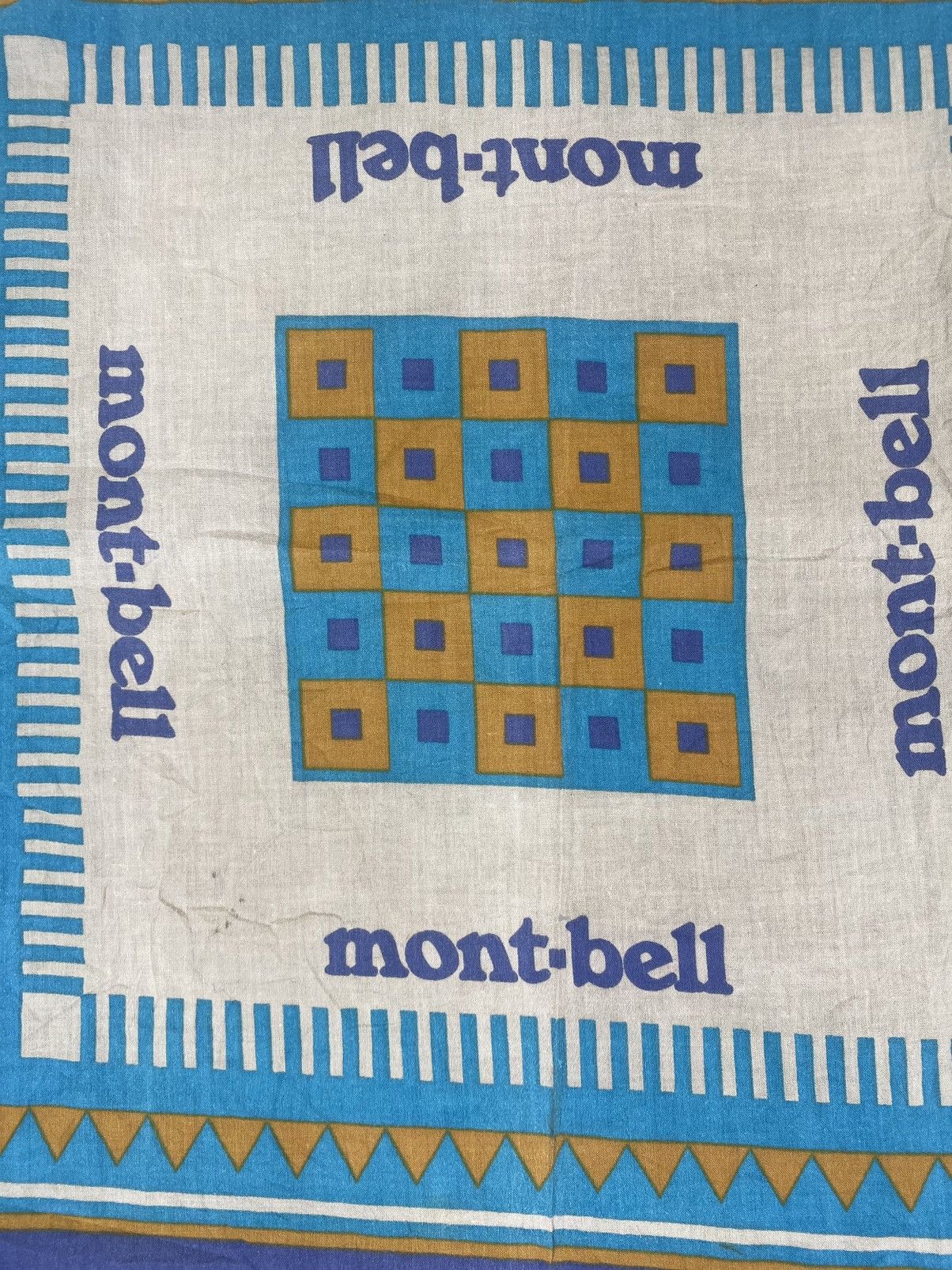 Montbell Mont-Bell Handkerchief Neckerchief Bandana Size ONE SIZE - 2 Thumbnail