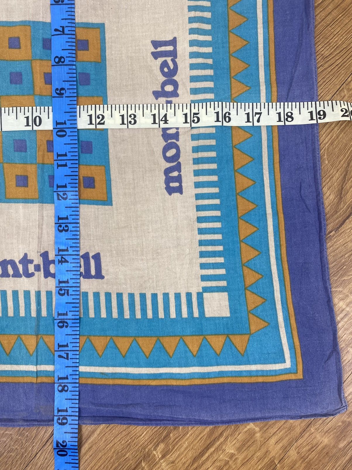 Montbell Mont-Bell Handkerchief Neckerchief Bandana Size ONE SIZE - 6 Thumbnail