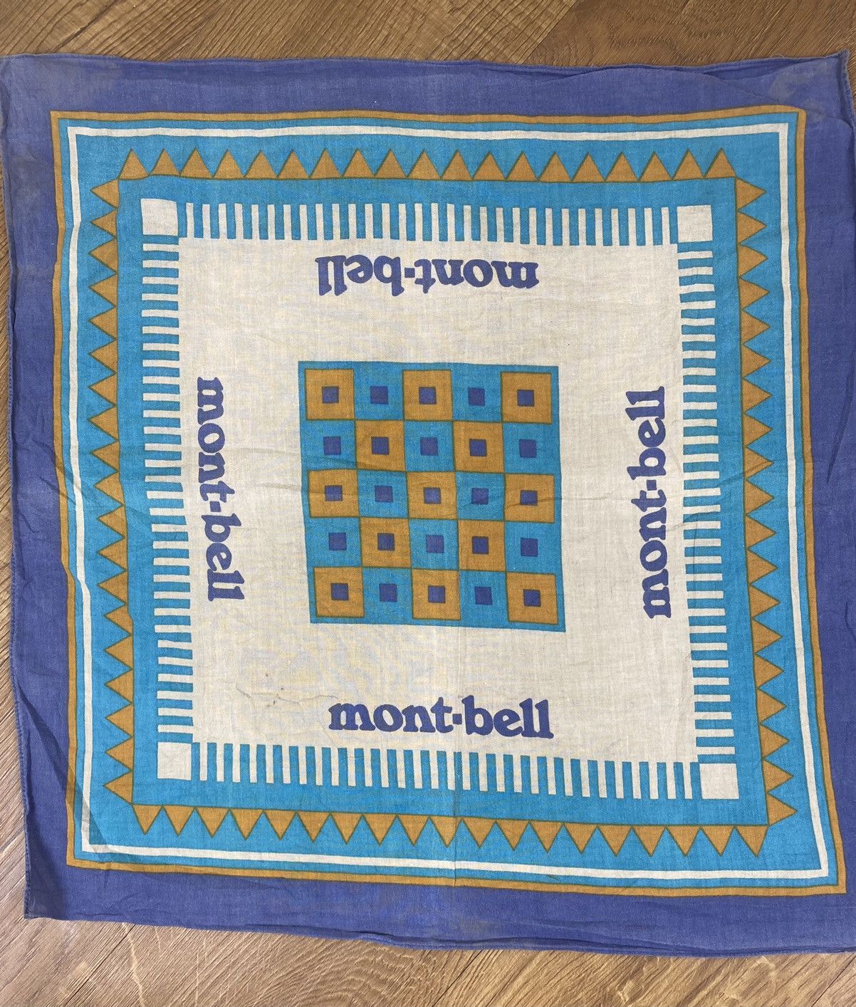 Montbell Mont-Bell Handkerchief Neckerchief Bandana Size ONE SIZE - 1 Thumbnail