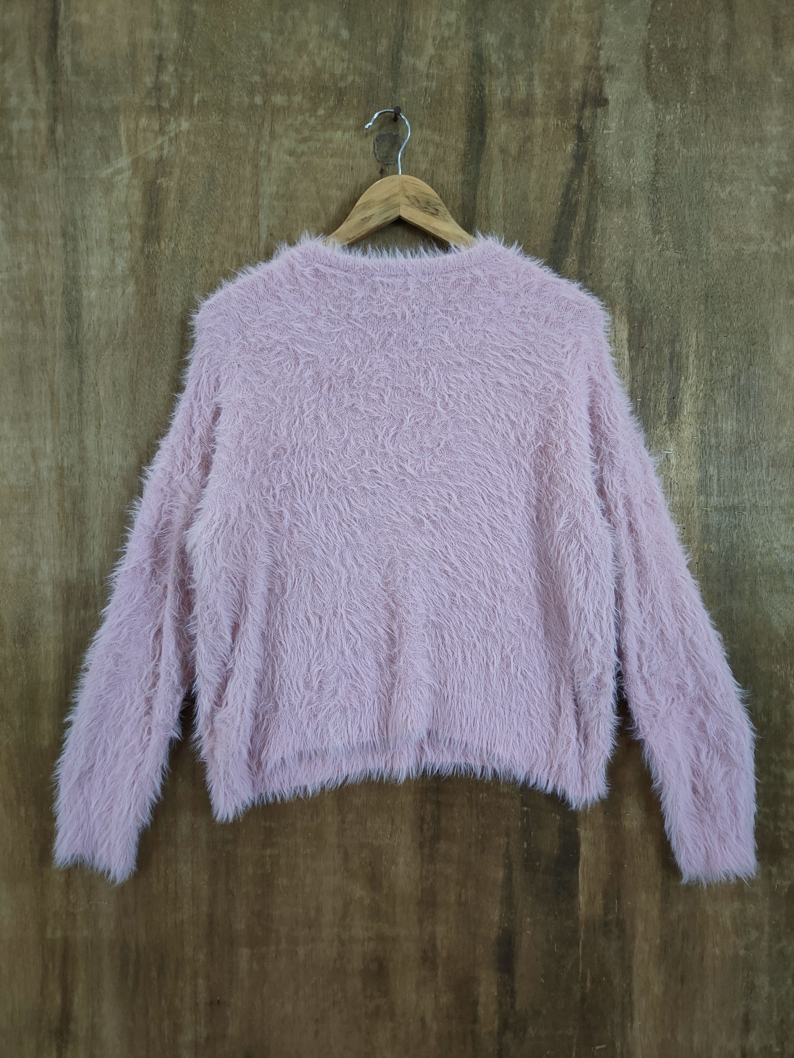 Homespun Knitwear D Browny Standard mohair soft fur shaggy knitted #46-1010 Size M / US 6-8 / IT 42-44 - 9 Thumbnail