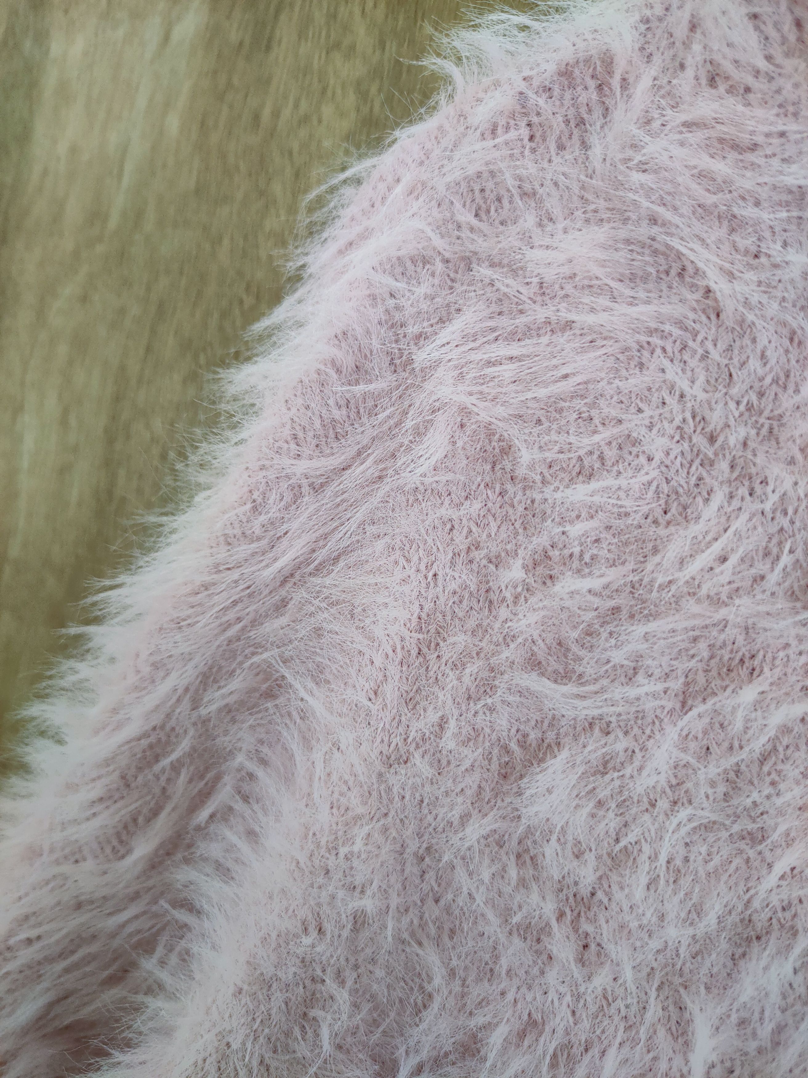Homespun Knitwear D Browny Standard mohair soft fur shaggy knitted #46-1010 Size M / US 6-8 / IT 42-44 - 5 Thumbnail