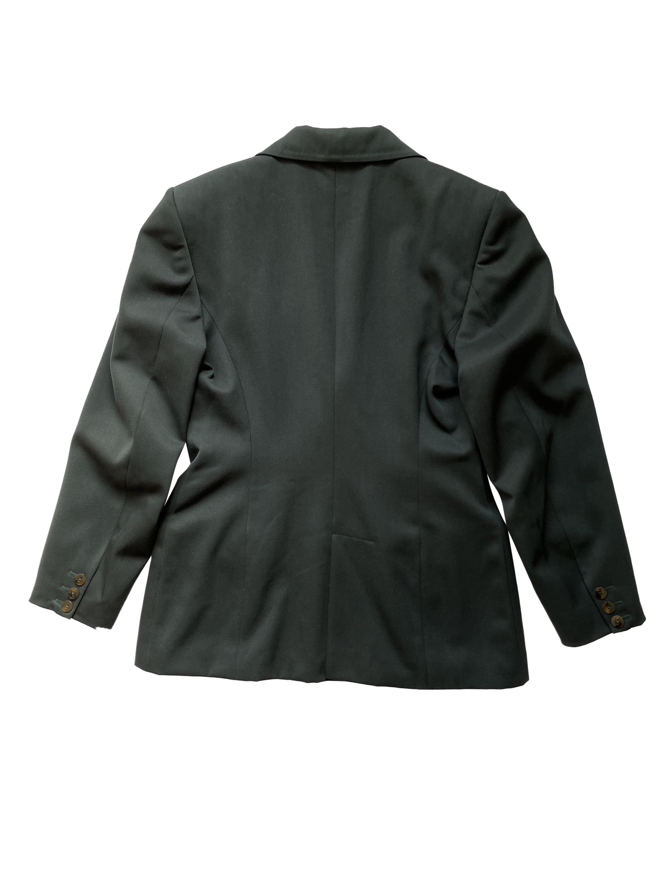 Jean Paul Gaultier ⚡️QUICK SALE⚡️1980's Jean Paul Gaultier Dark Green Jacket Size M / US 6-8 / IT 42-44 - 2 Thumbnail