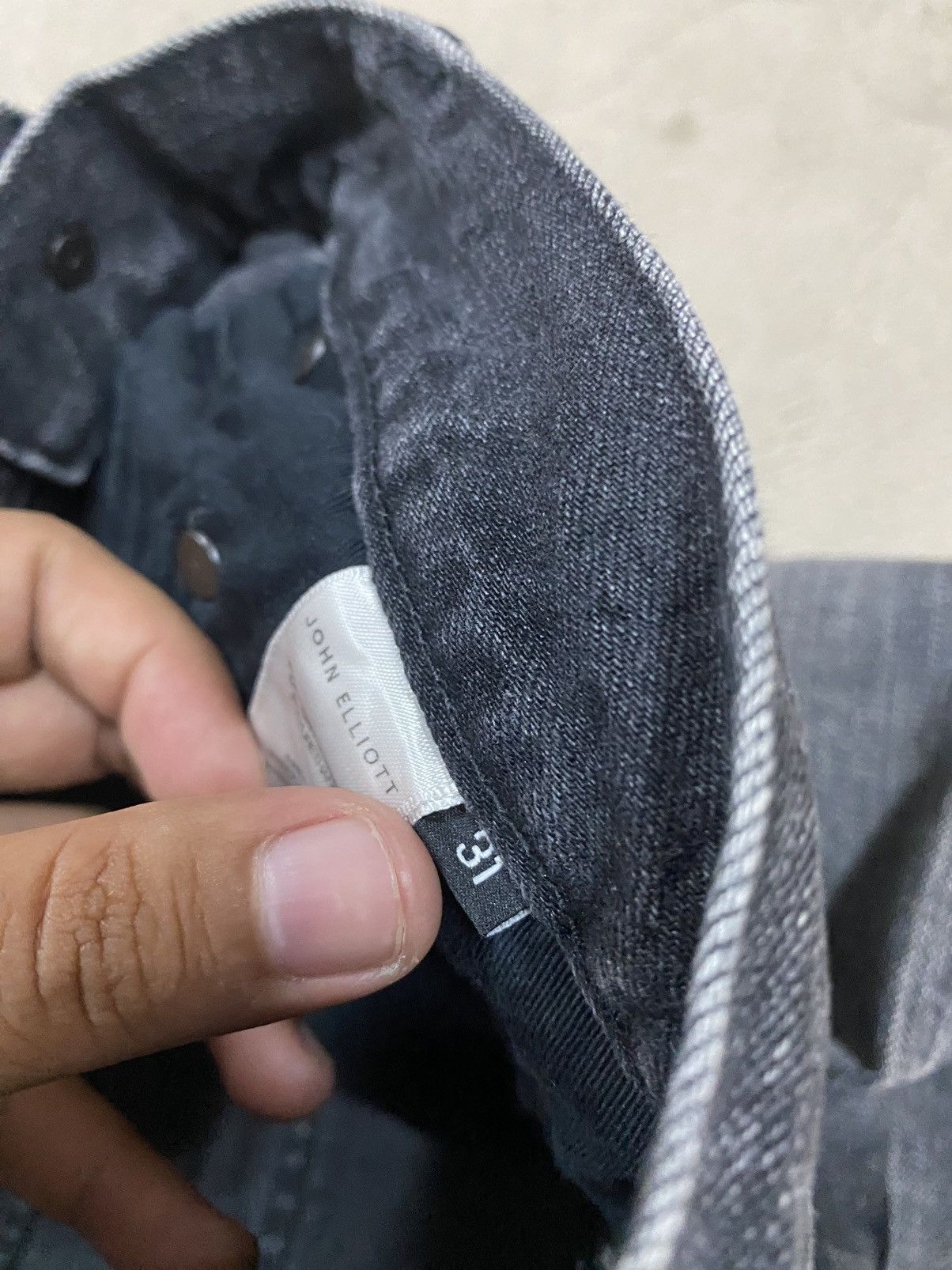 John Elliott John Elliott Black *The Cast 2* Jeans Size US 31 - 17 Thumbnail