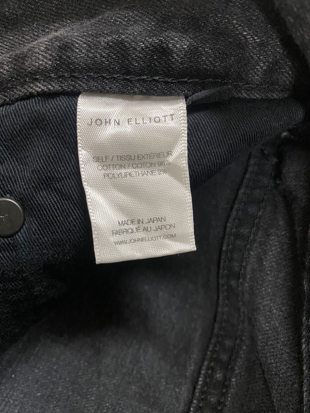 John Elliott John Elliott Black *The Cast 2* Jeans Size US 31 - 18 Thumbnail