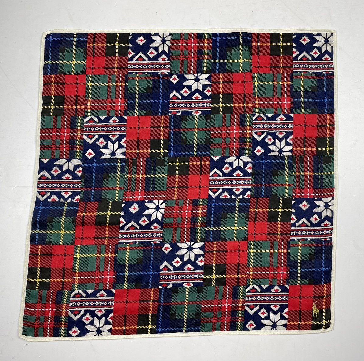 Beverly Hills Polo Club × Polo Ralph Lauren polo bandana handkerchief neckerchief turban HC0437 Size ONE SIZE - 2 Thumbnail