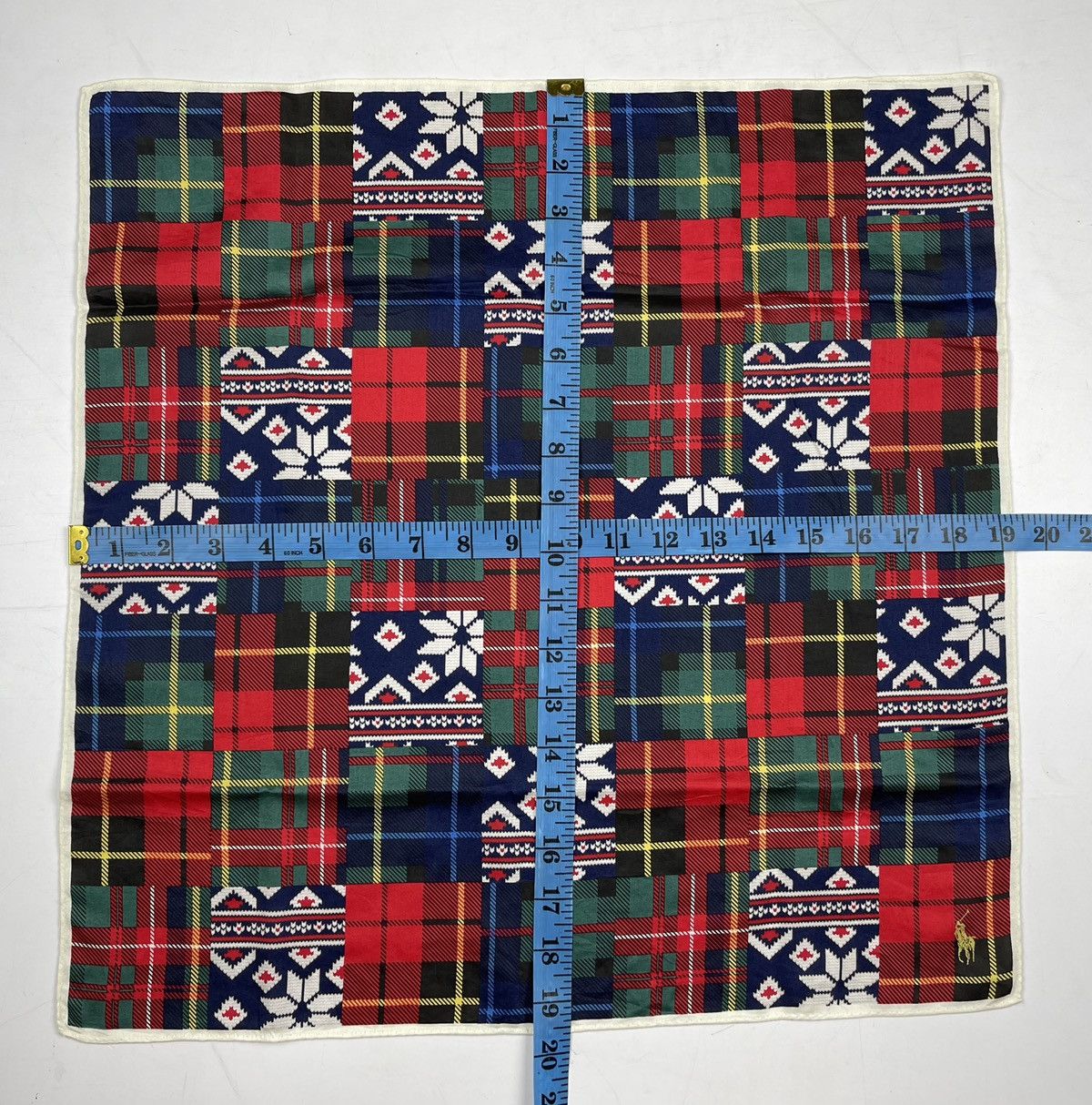 Beverly Hills Polo Club × Polo Ralph Lauren polo bandana handkerchief neckerchief turban HC0437 Size ONE SIZE - 7 Thumbnail