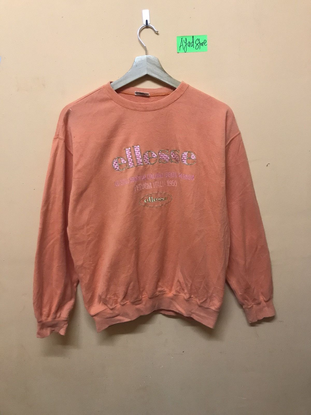 Ellesse ELLESSE SPELLOUT SWEATSHIRT‼️ Size S / US 4 / IT 40 - 1 Thumbnail