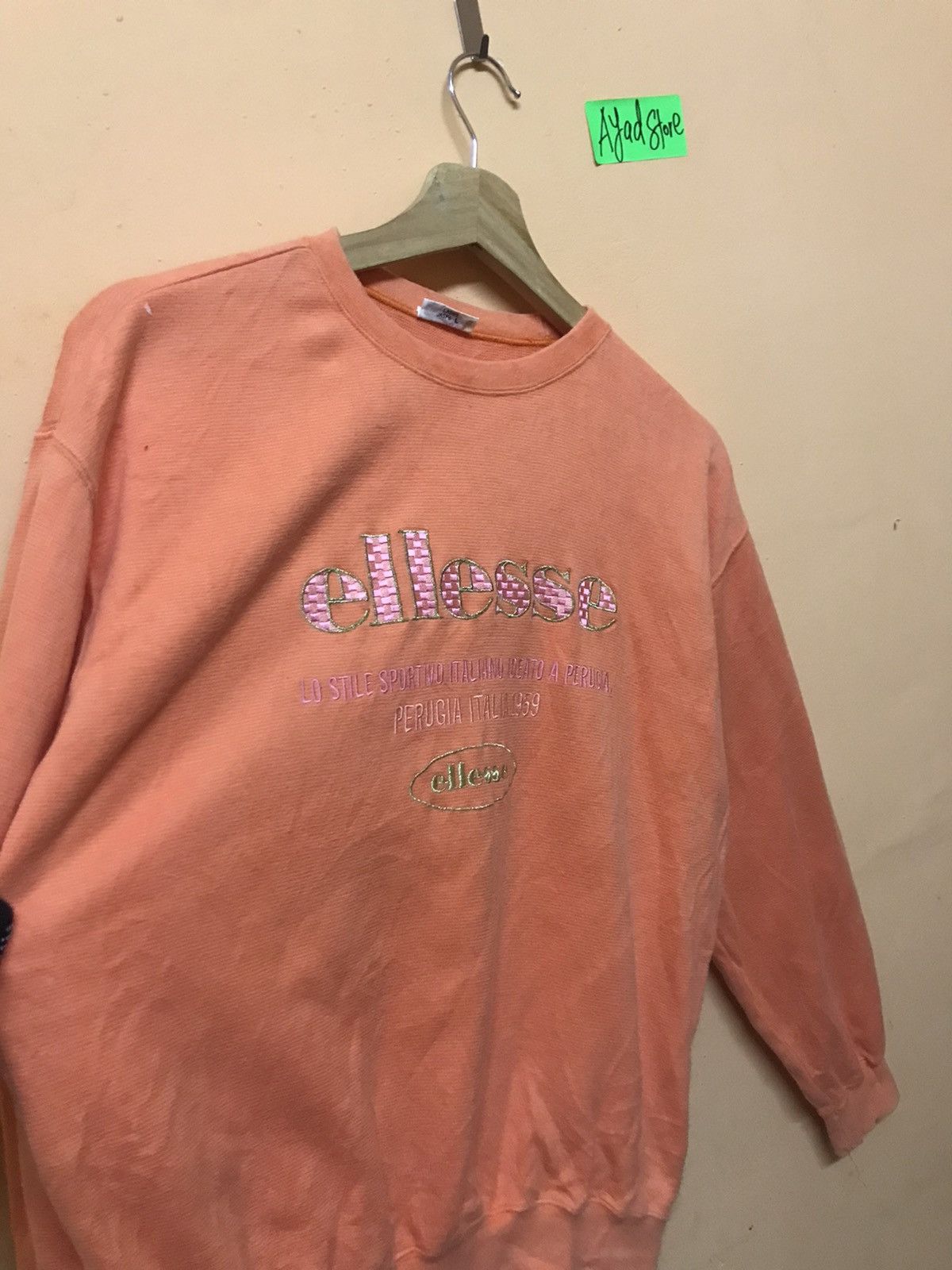 Ellesse ELLESSE SPELLOUT SWEATSHIRT‼️ Size S / US 4 / IT 40 - 2 Thumbnail