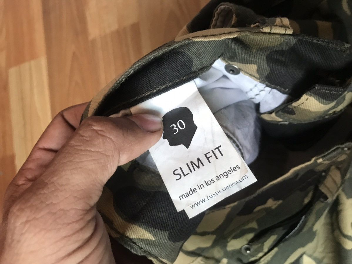 Rustic Dime ‼️RUSTIC DIME CAMO PANT MADE IN LOS ANGELES Size US 30 / EU 46 - 4 Thumbnail