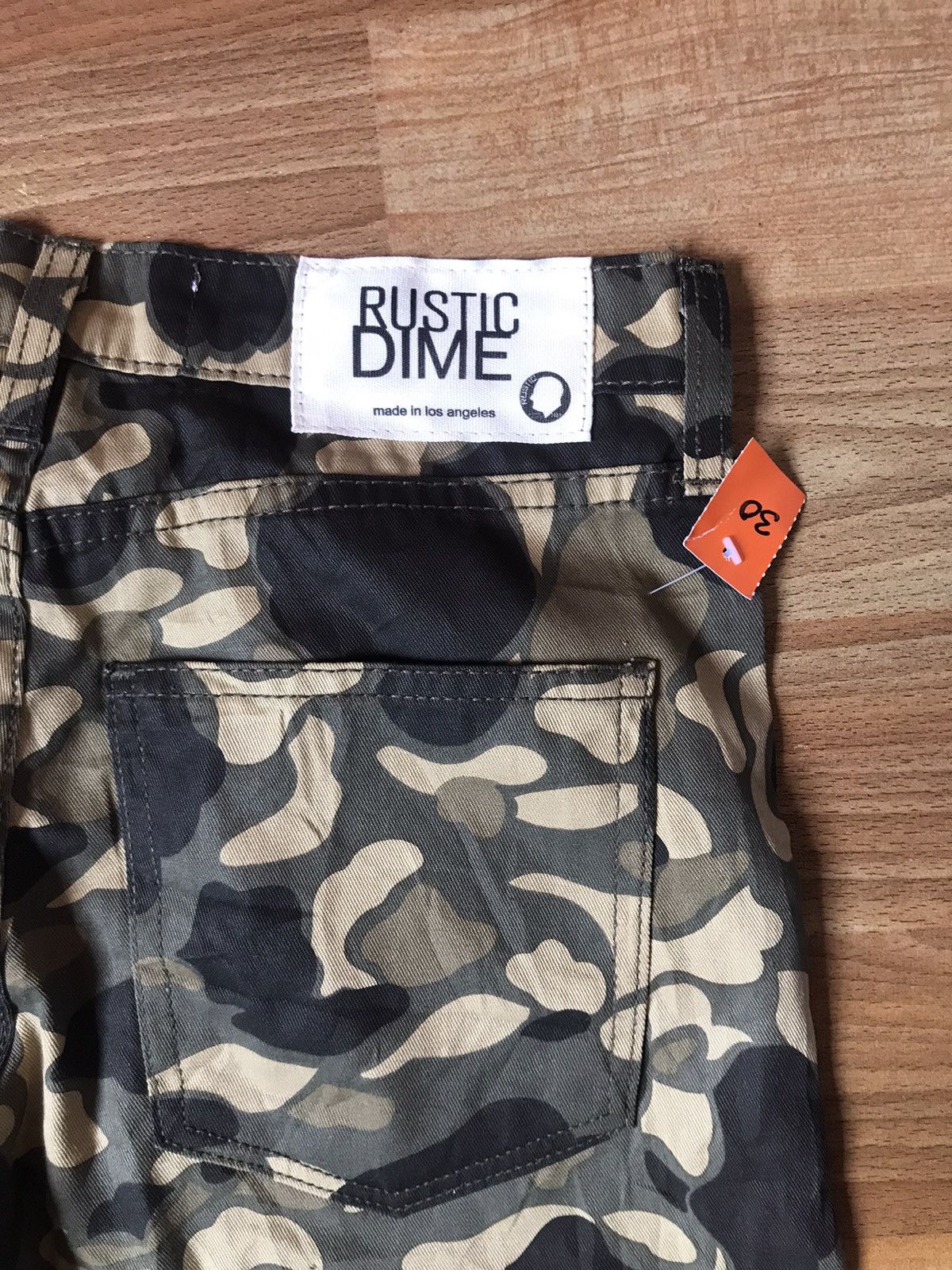 Rustic Dime ‼️RUSTIC DIME CAMO PANT MADE IN LOS ANGELES Size US 30 / EU 46 - 6 Thumbnail