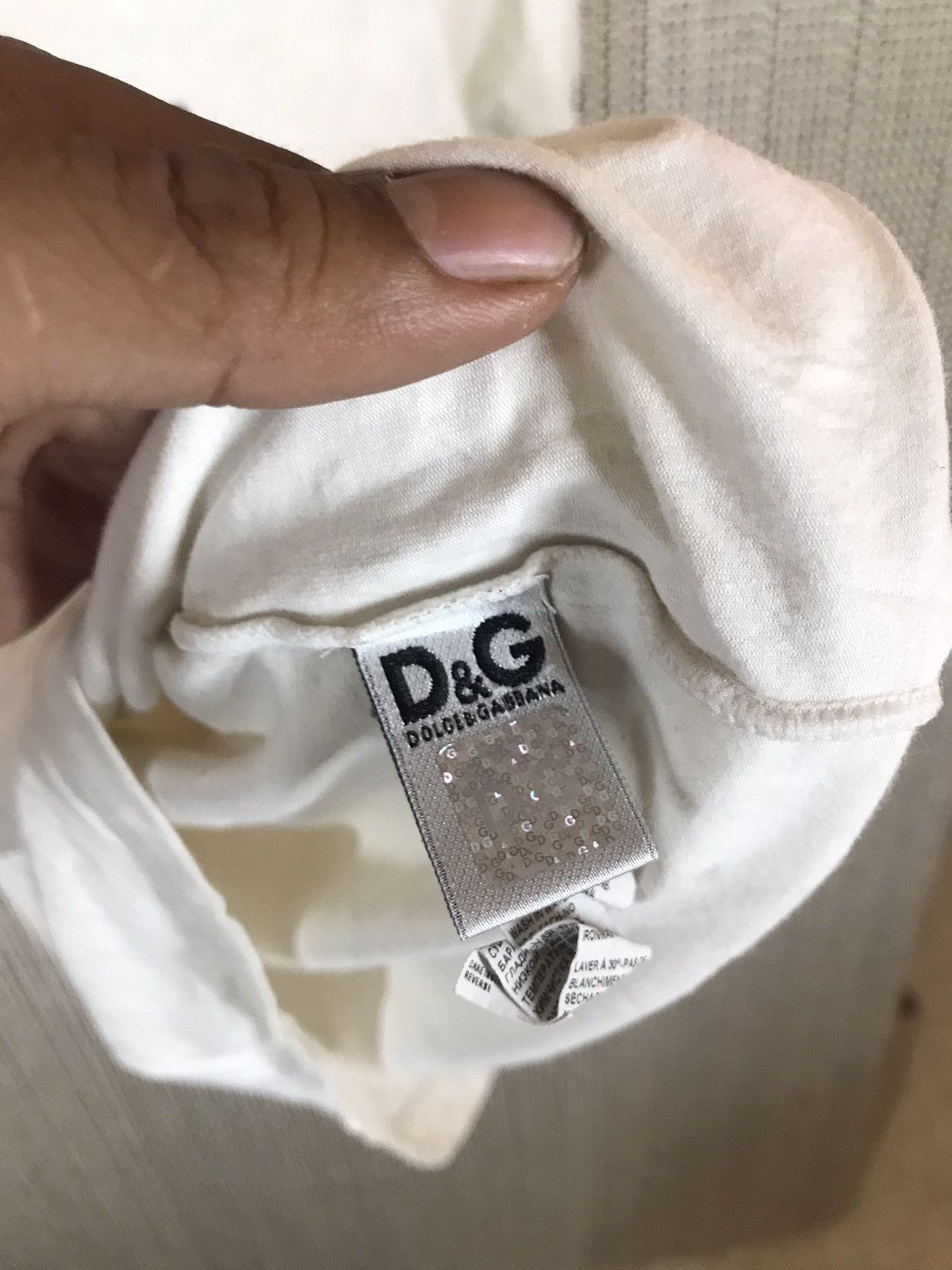 Dolce & Gabbana ‼️D&G RINGER TSHIRT SMALL LOGO ‼️ Size S / US 4 / IT 40 - 5 Thumbnail