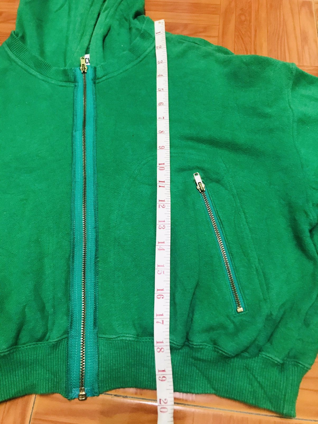 Moschino Moschino Couture Green Graphic Hoodie – Size M Size US M / EU 48-50 / 2 - 12 Thumbnail