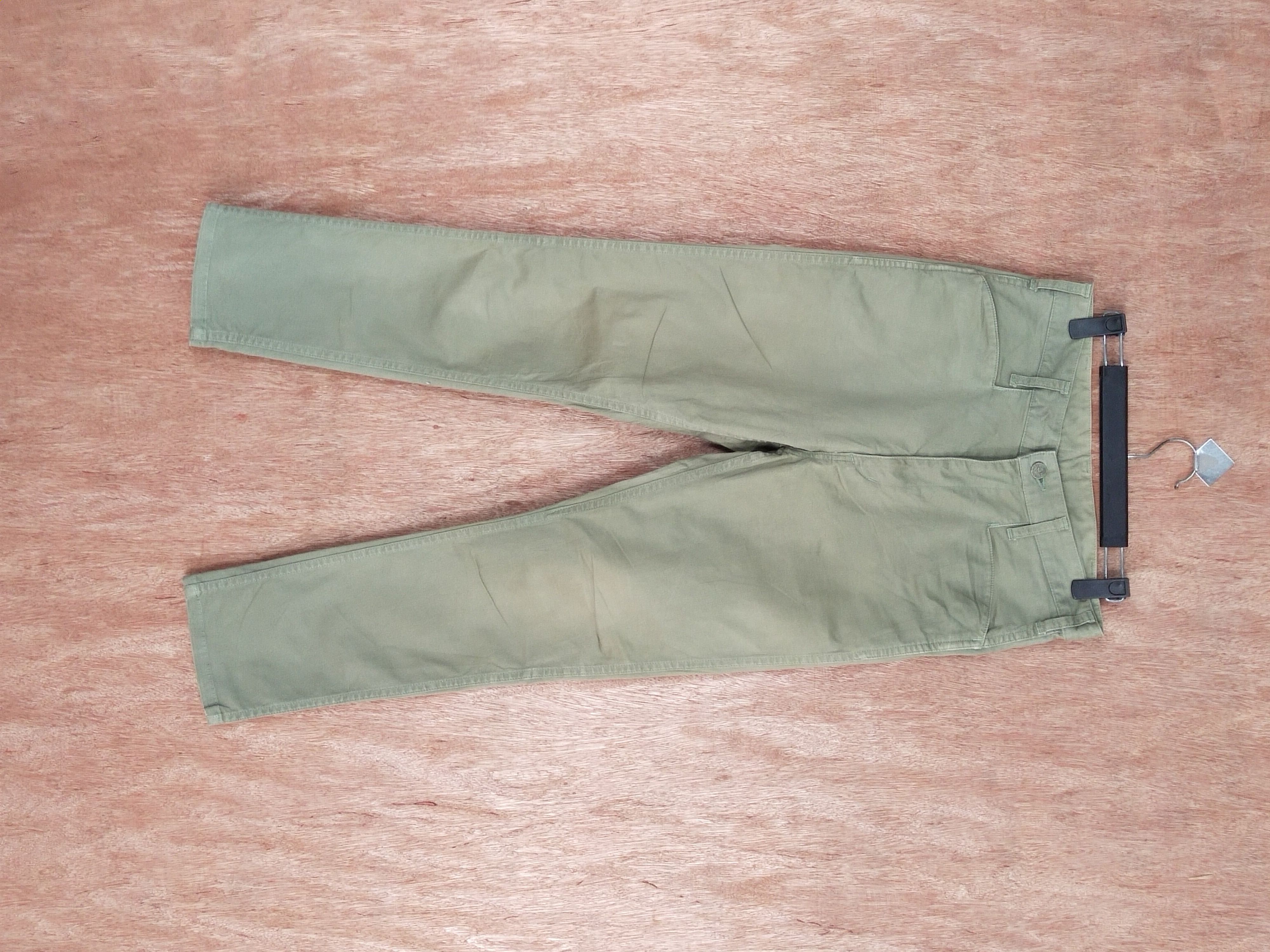 image of Ben Davis Light Green Faded Cargo Pants S142, Men's (Size 30)