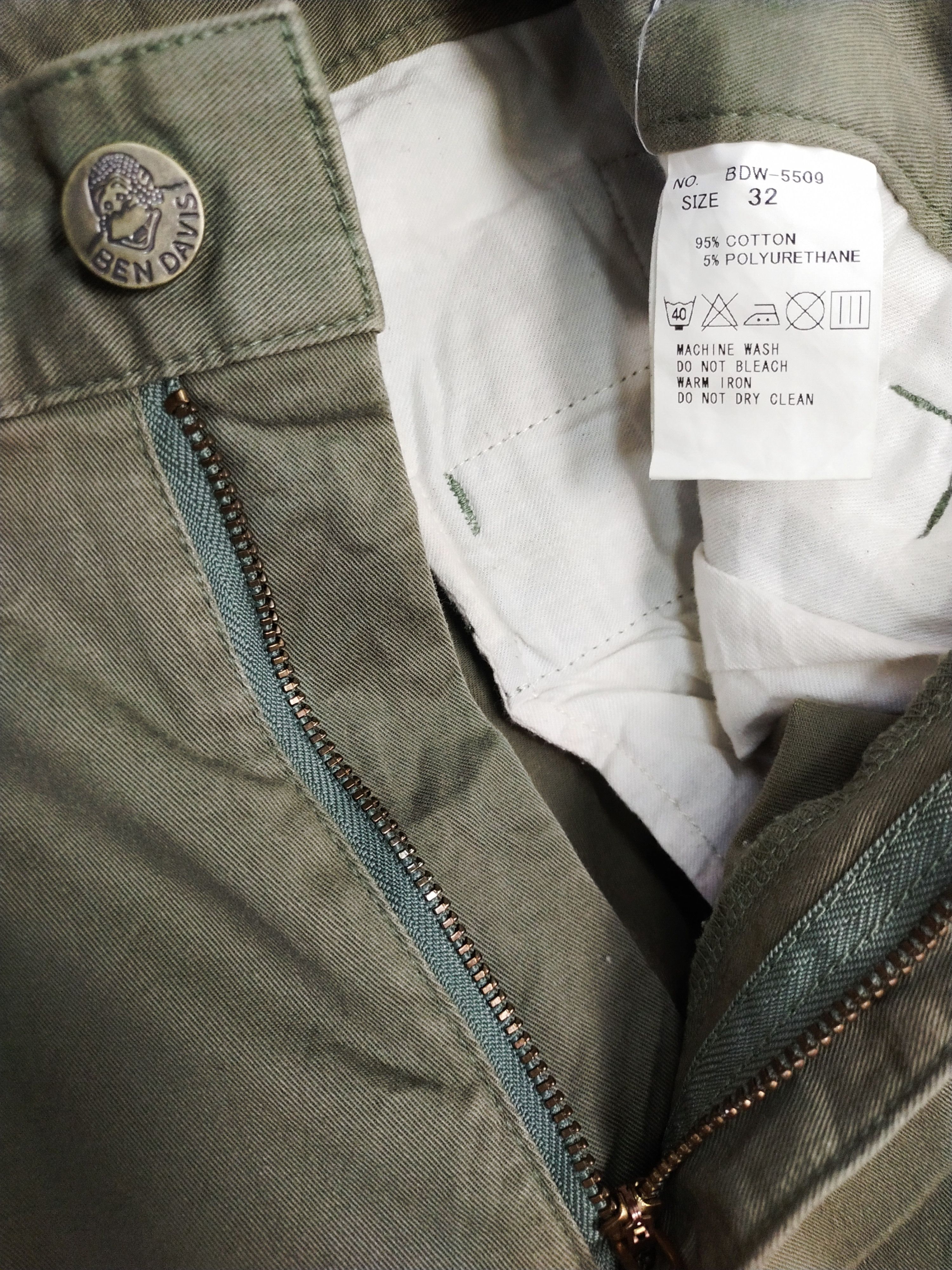 Ben Davis Ben Davis light green faded cargo pants #S142 Size US 30 / EU 46 - 7 Thumbnail
