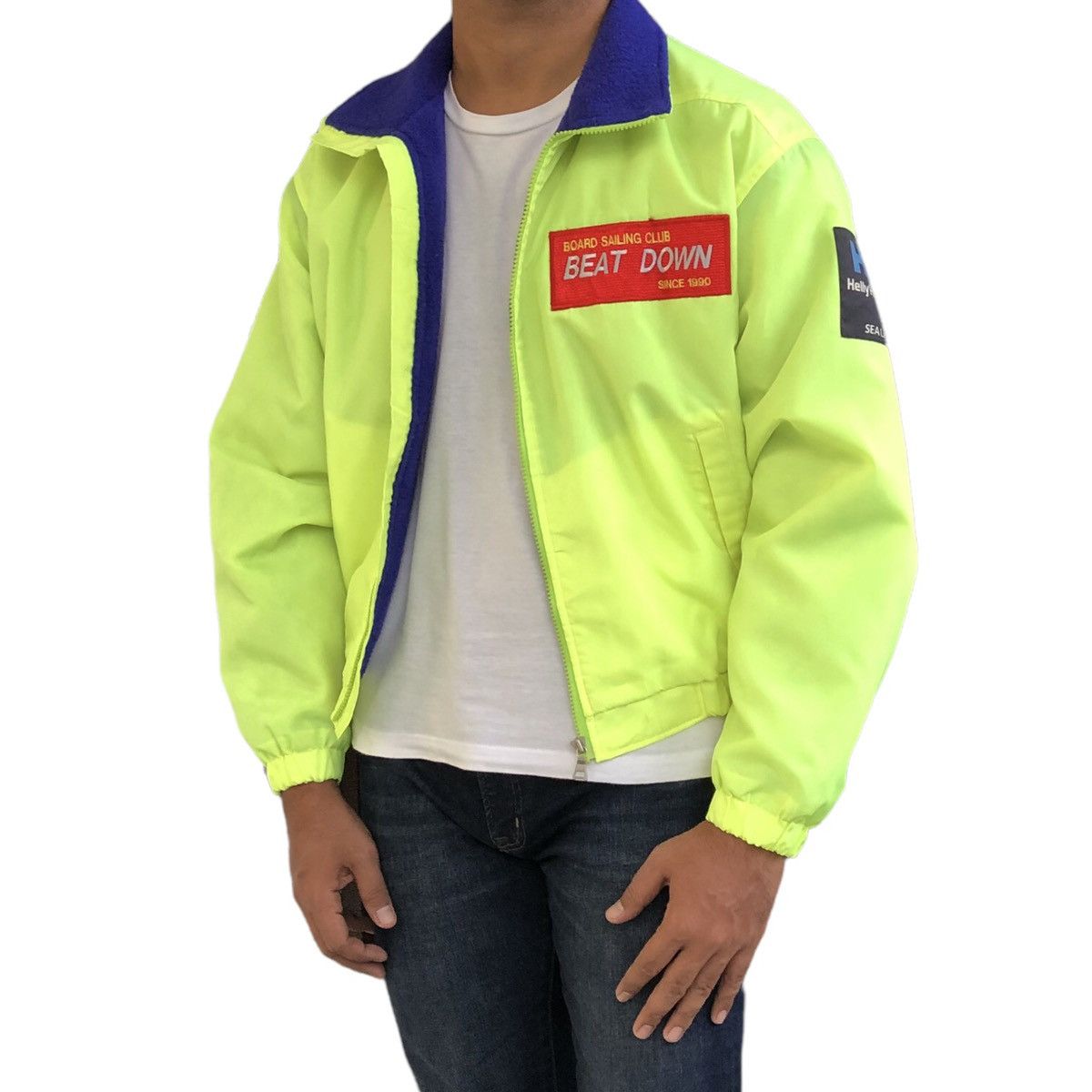 Helly Hansen 🔥Vintage Helly Hensen Sailing Club Outdoor Gear Jacket Size US M / EU 48-50 / 2 - 3 Thumbnail