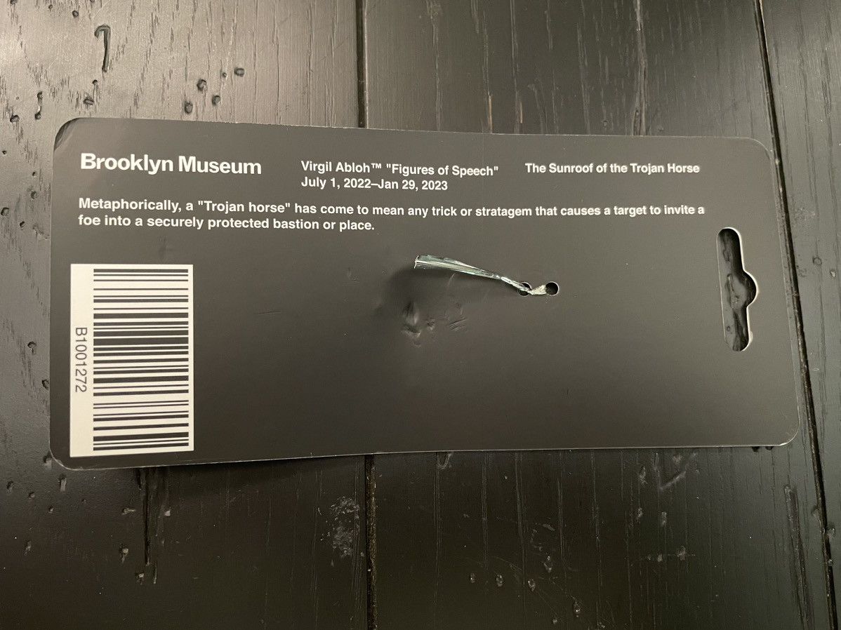 Virgil Abloh Virgil Keychain GAI Gymnastics Art Institute FOS Figures of Size ONE SIZE - 5 Thumbnail