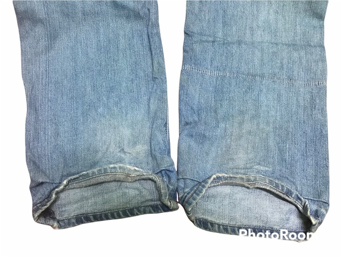 Tommy Hilfiger “Vintage Distressed Light Blue Denim Jeans – Faded Wash, Size US 37 - 11 Thumbnail