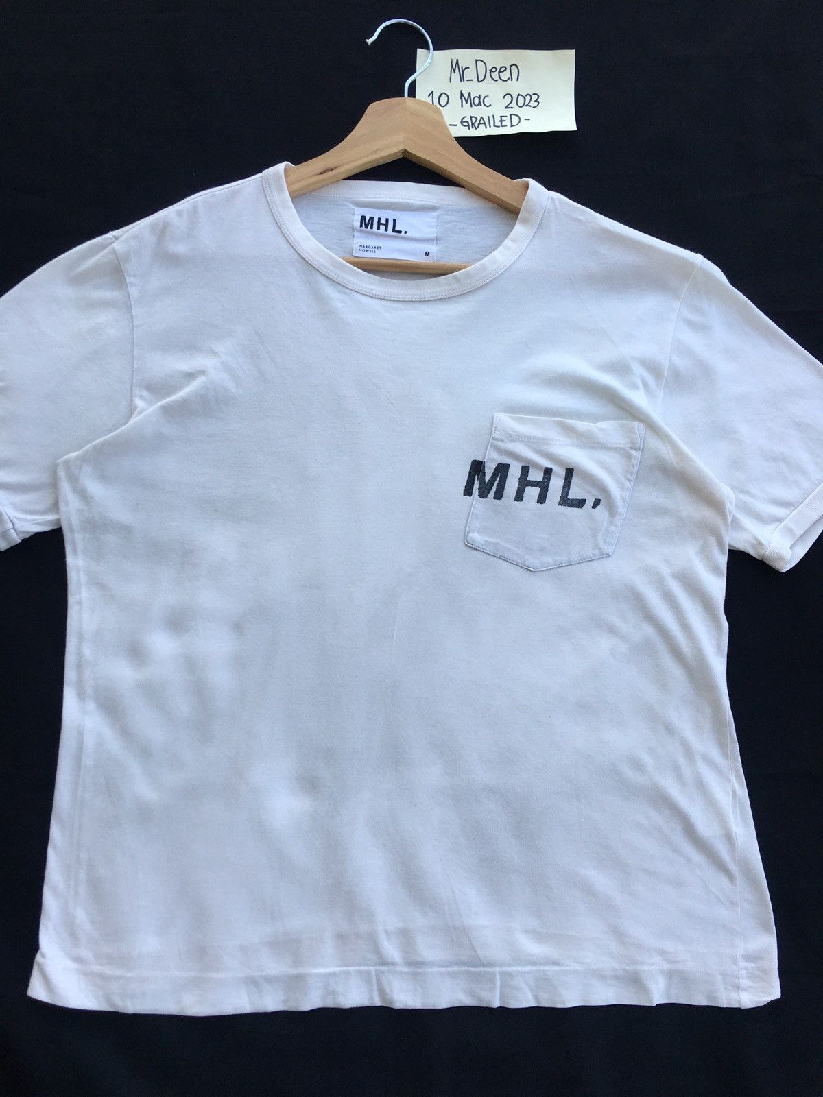 Margaret Howell Vintage MHL Margaret Howell Pocket Print Tshirt Size US M / EU 48-50 / 2 - 5 Thumbnail