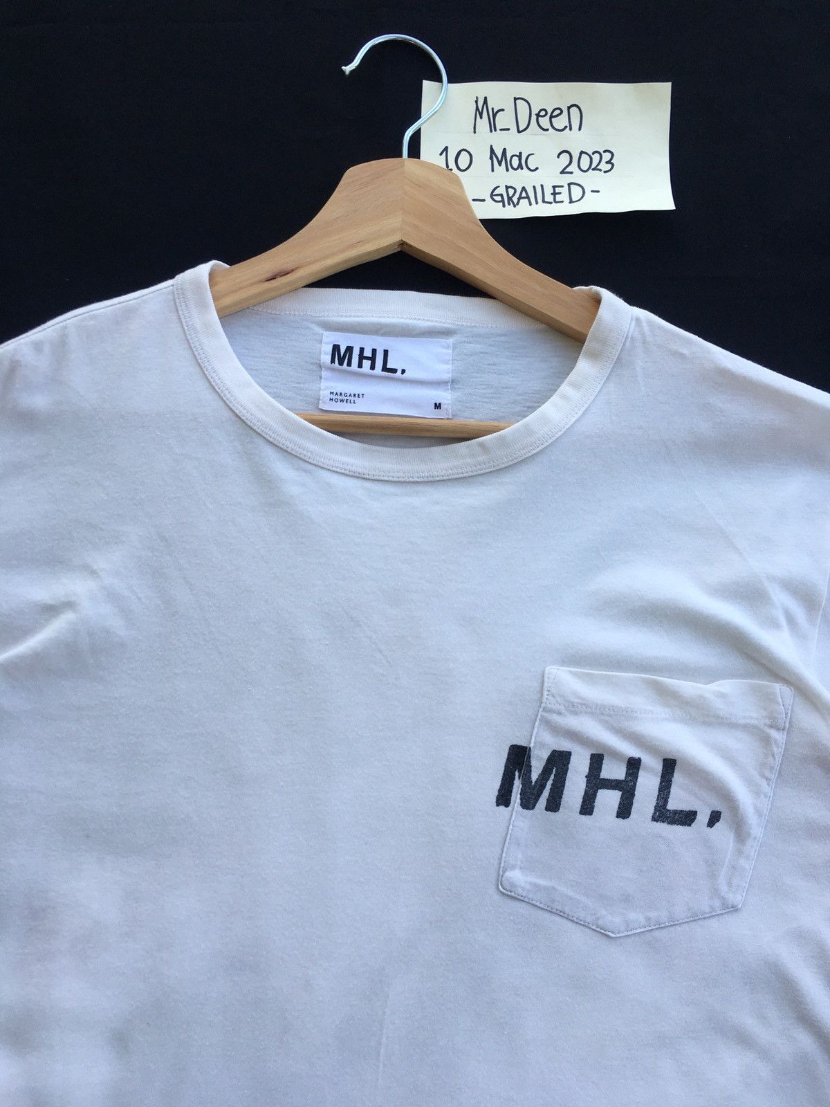 Margaret Howell Vintage MHL Margaret Howell Pocket Print Tshirt Size US M / EU 48-50 / 2 - 6 Thumbnail