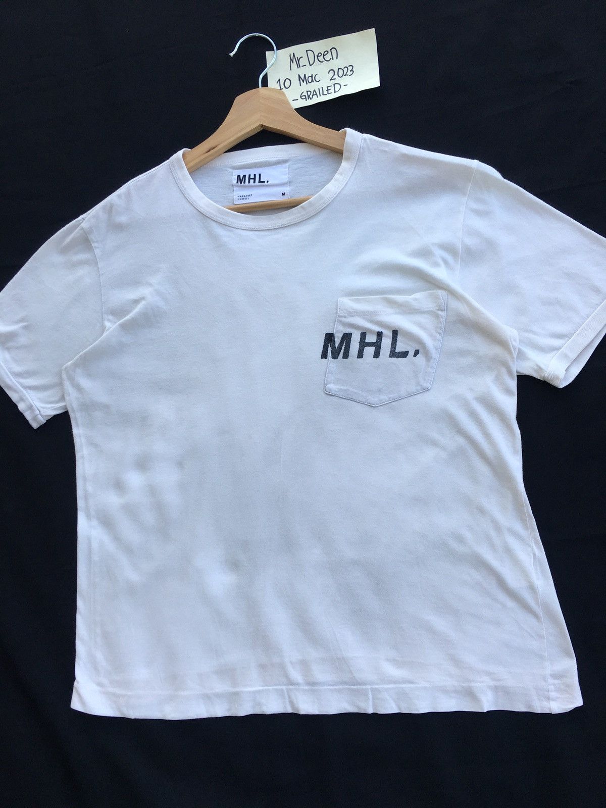 Margaret Howell Vintage MHL Margaret Howell Pocket Print Tshirt Size US M / EU 48-50 / 2 - 4 Thumbnail