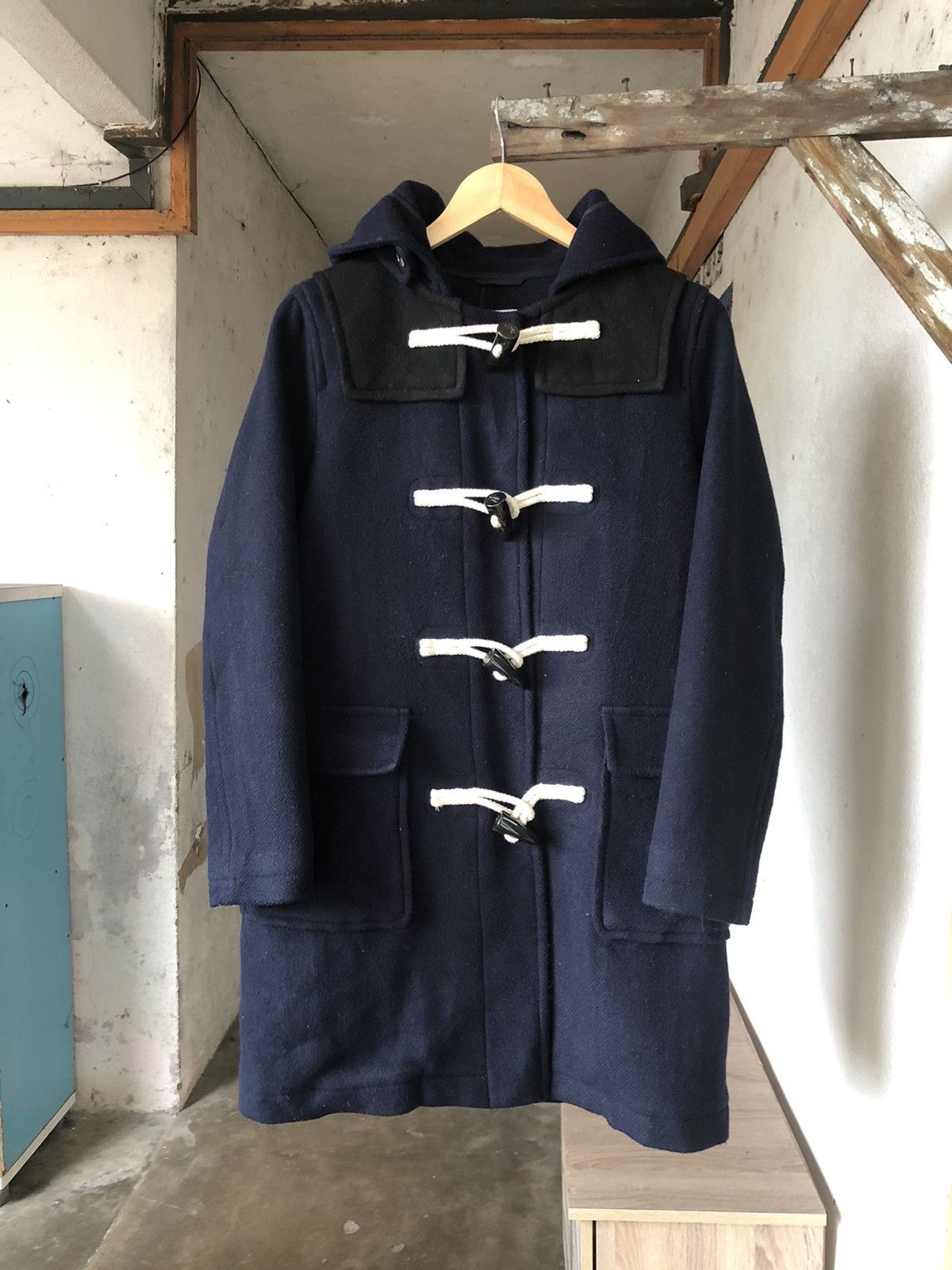 JW Anderson Vintage J.W.Anderson x Uniqlo Duffle Coat Jacket Hoodie Size US M / EU 48-50 / 2 - 4 Thumbnail