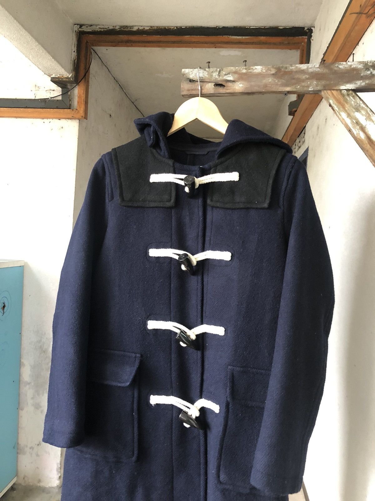 JW Anderson Vintage J.W.Anderson x Uniqlo Duffle Coat Jacket Hoodie Size US M / EU 48-50 / 2 - 12 Thumbnail