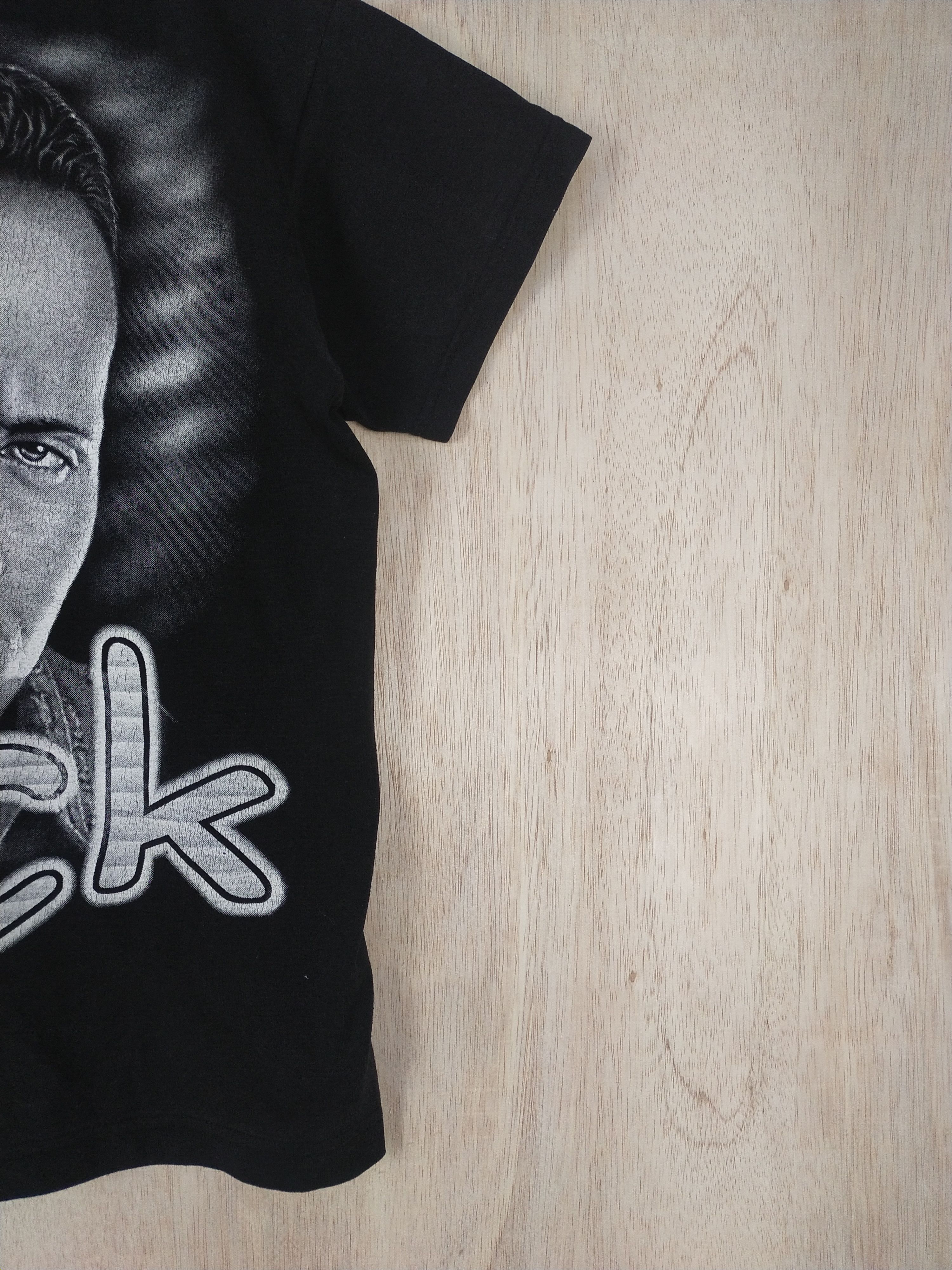 Vintage The Rock wwf vintage black tee #2772 Size US S / EU 44-46 / 1 - 9 Thumbnail