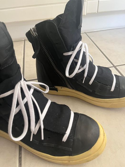 Cinzia Araia CA by Cinzia Araia high top canvas sneakers Grailed