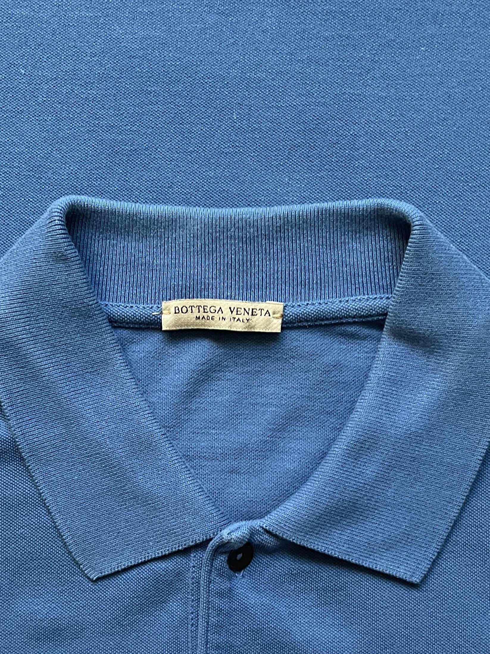 Bottega Veneta ⚡️QUICK SALE⚡️Bottega Veneta Blue Polo Size US M / EU 48-50 / 2 - 4 Thumbnail