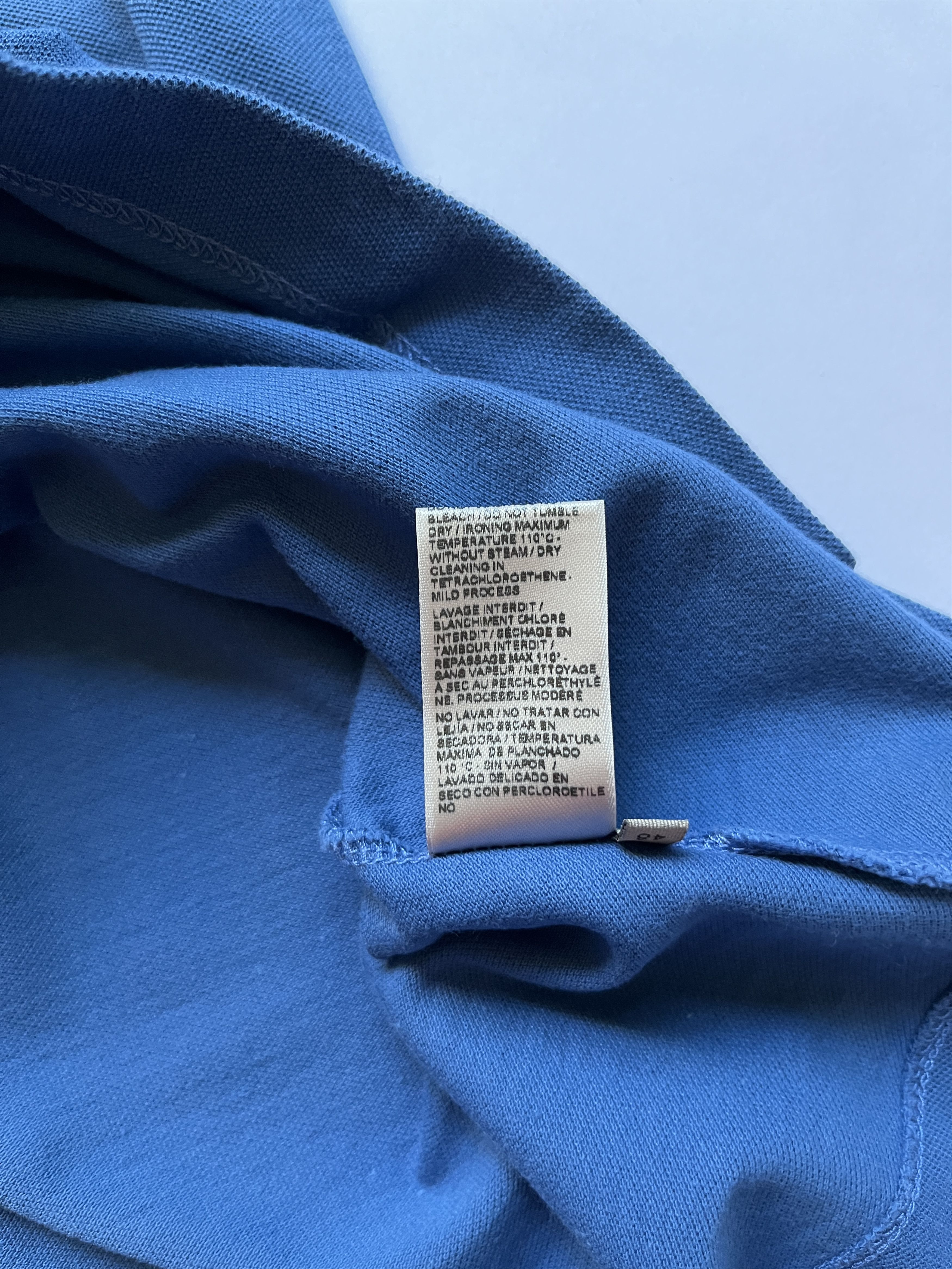 Bottega Veneta ⚡️QUICK SALE⚡️Bottega Veneta Blue Polo Size US M / EU 48-50 / 2 - 6 Thumbnail