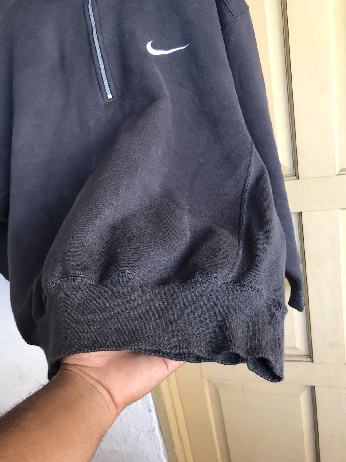 Nike Vintage 90s Nike Faded Colour Oversized Sweatshirt Hoodie Size US L / EU 52-54 / 3 - 17 Thumbnail