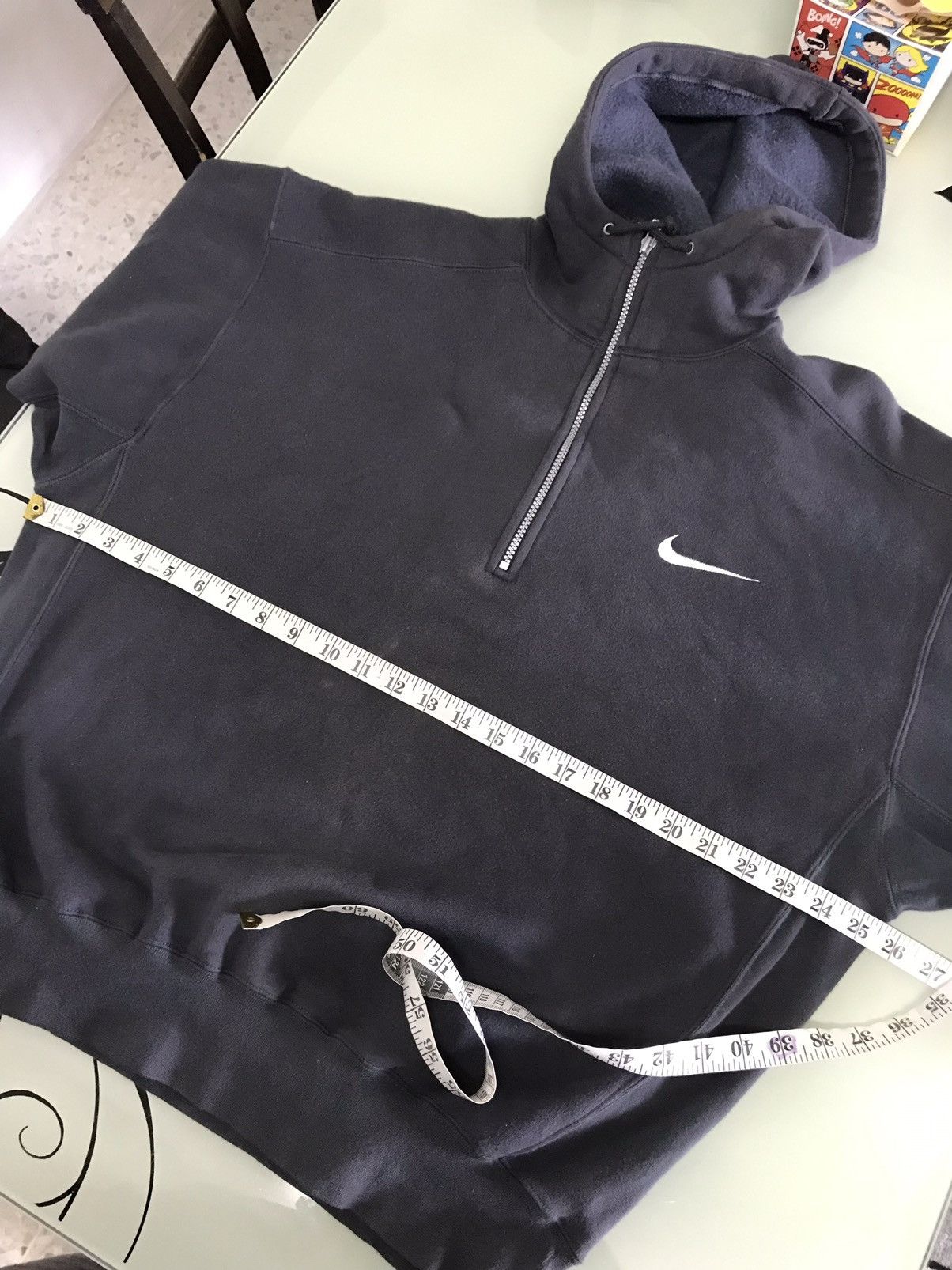 Nike Vintage 90s Nike Faded Colour Oversized Sweatshirt Hoodie Size US L / EU 52-54 / 3 - 19 Thumbnail
