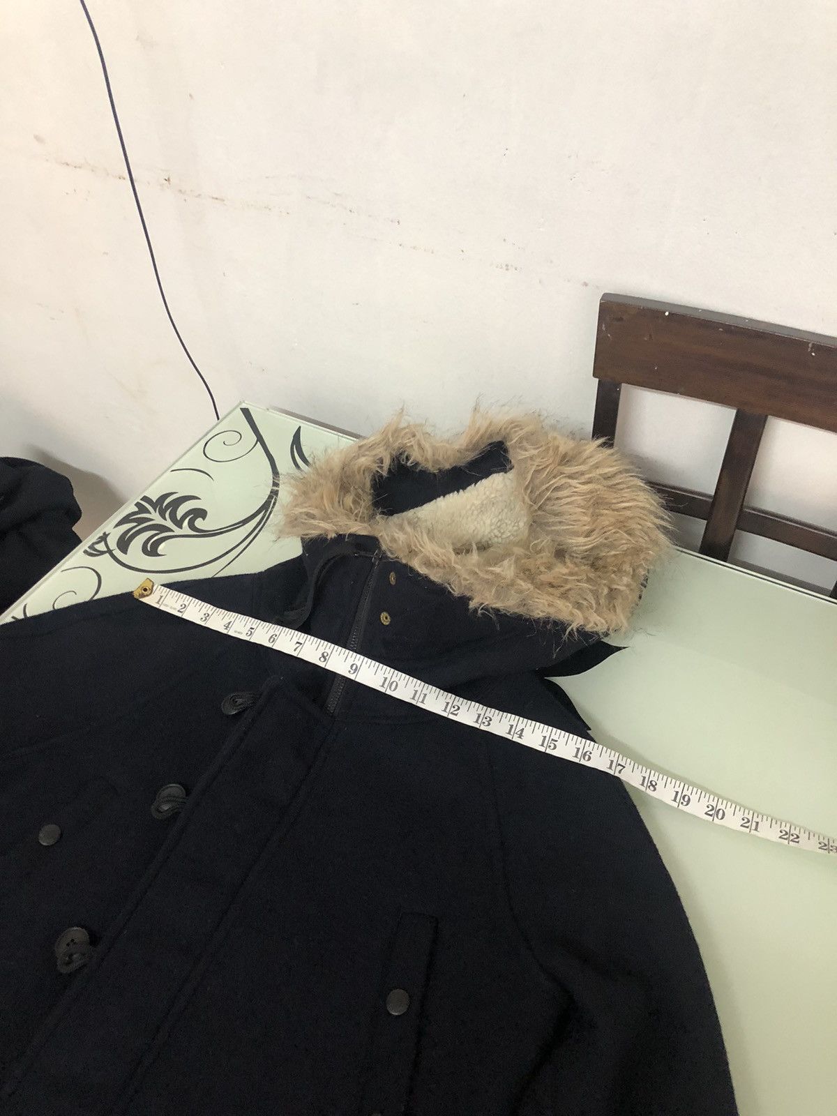 Tommy Hilfiger Vintage Tommy Hilfiger Wool Duffle Jacket wt Hoodie Size M / US 6-8 / IT 42-44 - 24 Thumbnail