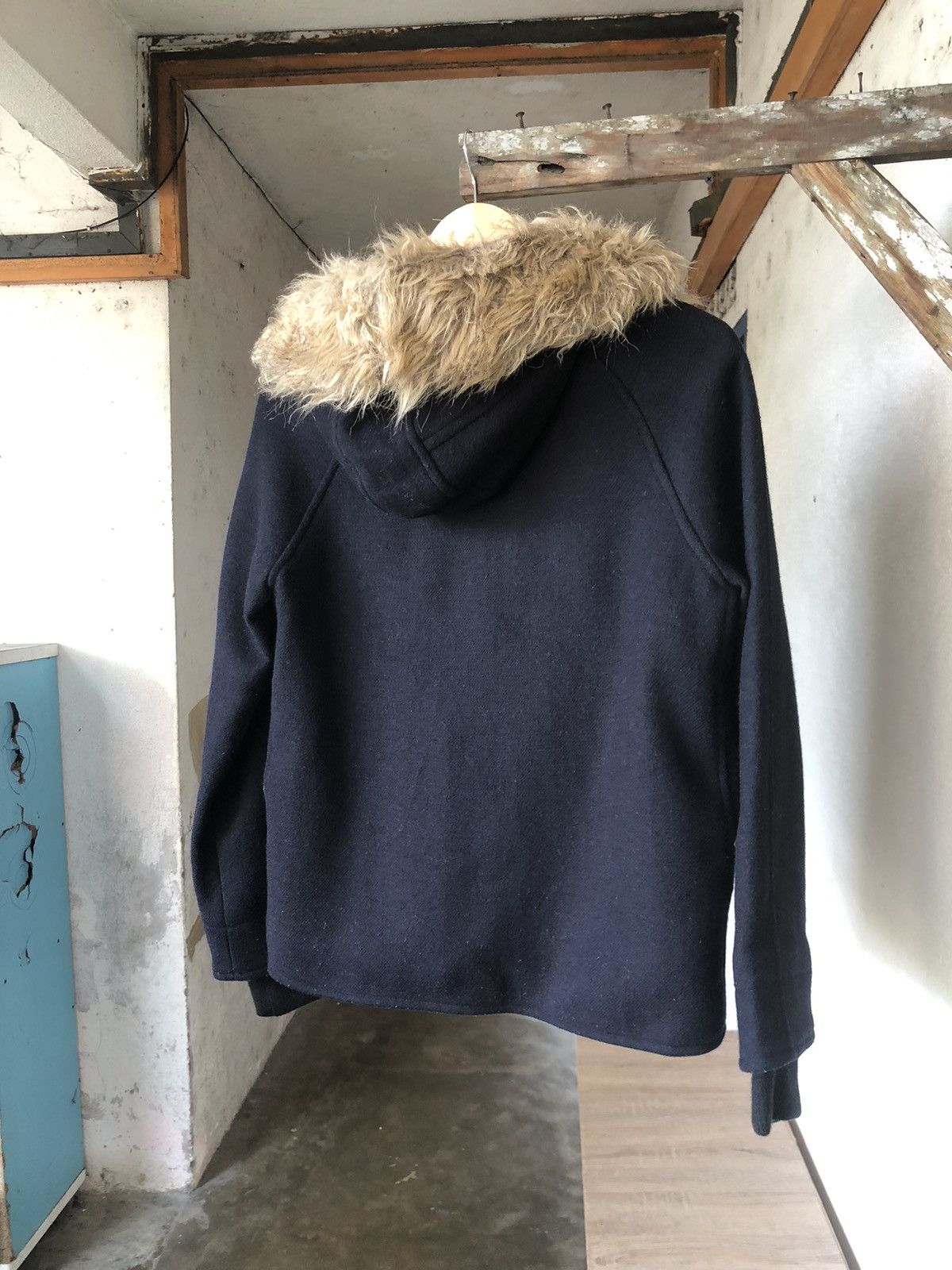 Tommy Hilfiger Vintage Tommy Hilfiger Wool Duffle Jacket wt Hoodie Size M / US 6-8 / IT 42-44 - 15 Thumbnail