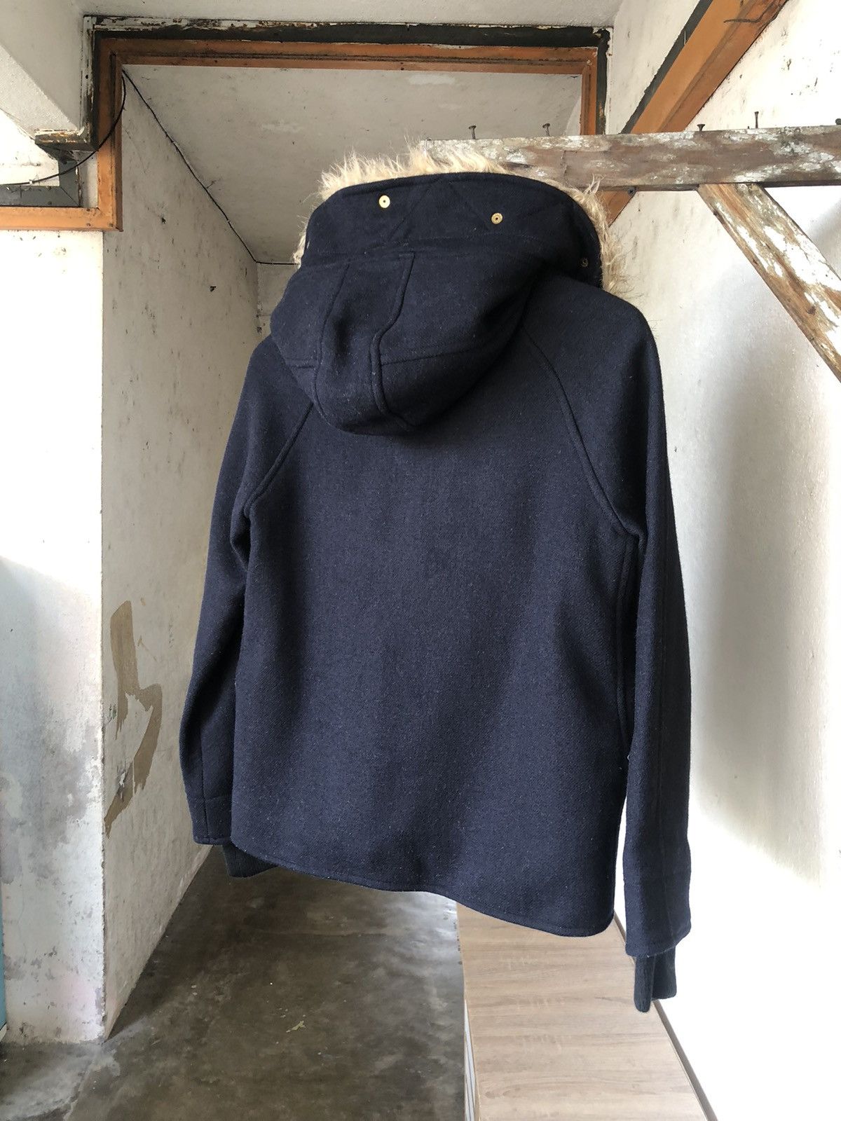 Tommy Hilfiger Vintage Tommy Hilfiger Wool Duffle Jacket wt Hoodie Size M / US 6-8 / IT 42-44 - 13 Thumbnail