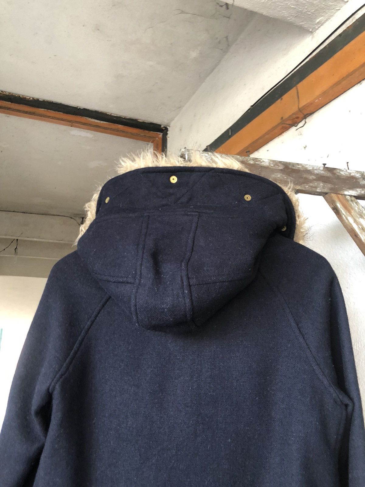 Tommy Hilfiger Vintage Tommy Hilfiger Wool Duffle Jacket wt Hoodie Size M / US 6-8 / IT 42-44 - 14 Thumbnail