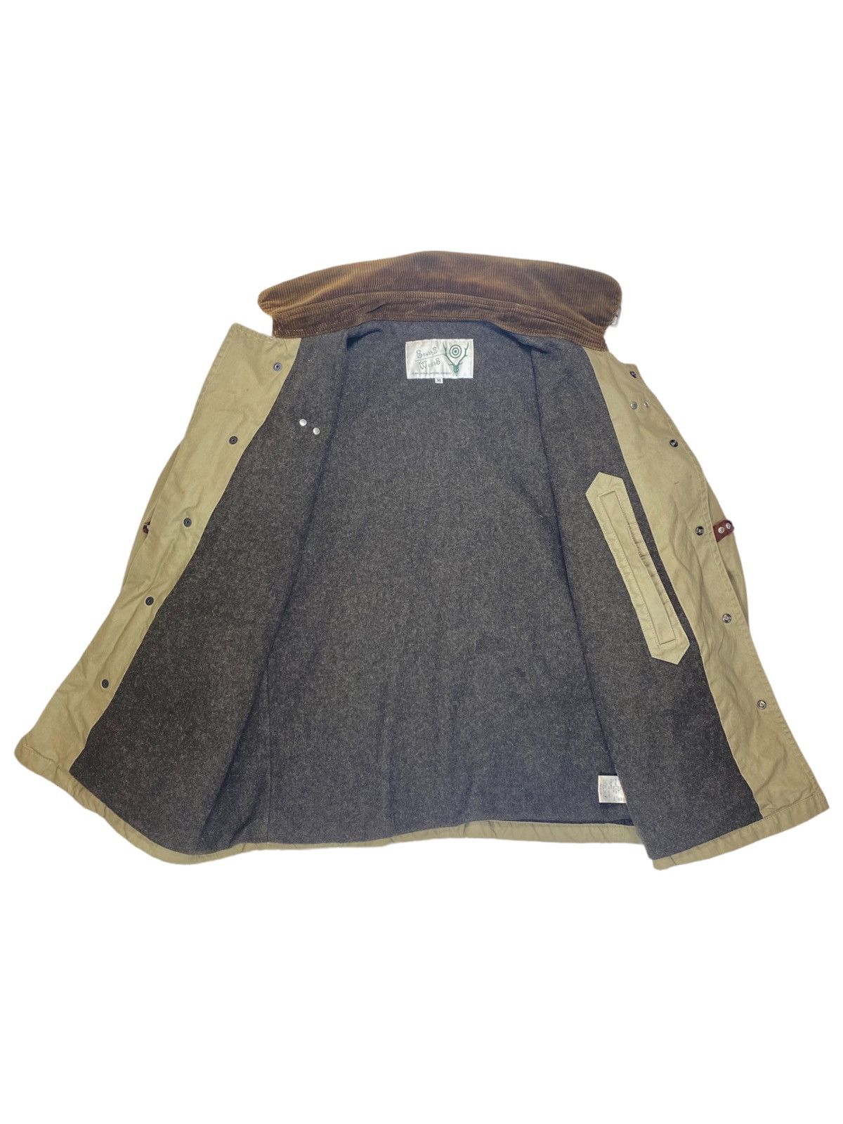 Nepenthes × South2 West8 South2 West8 Buckle Fireman Coat Size US M / EU 48-50 / 2 - 6 Thumbnail
