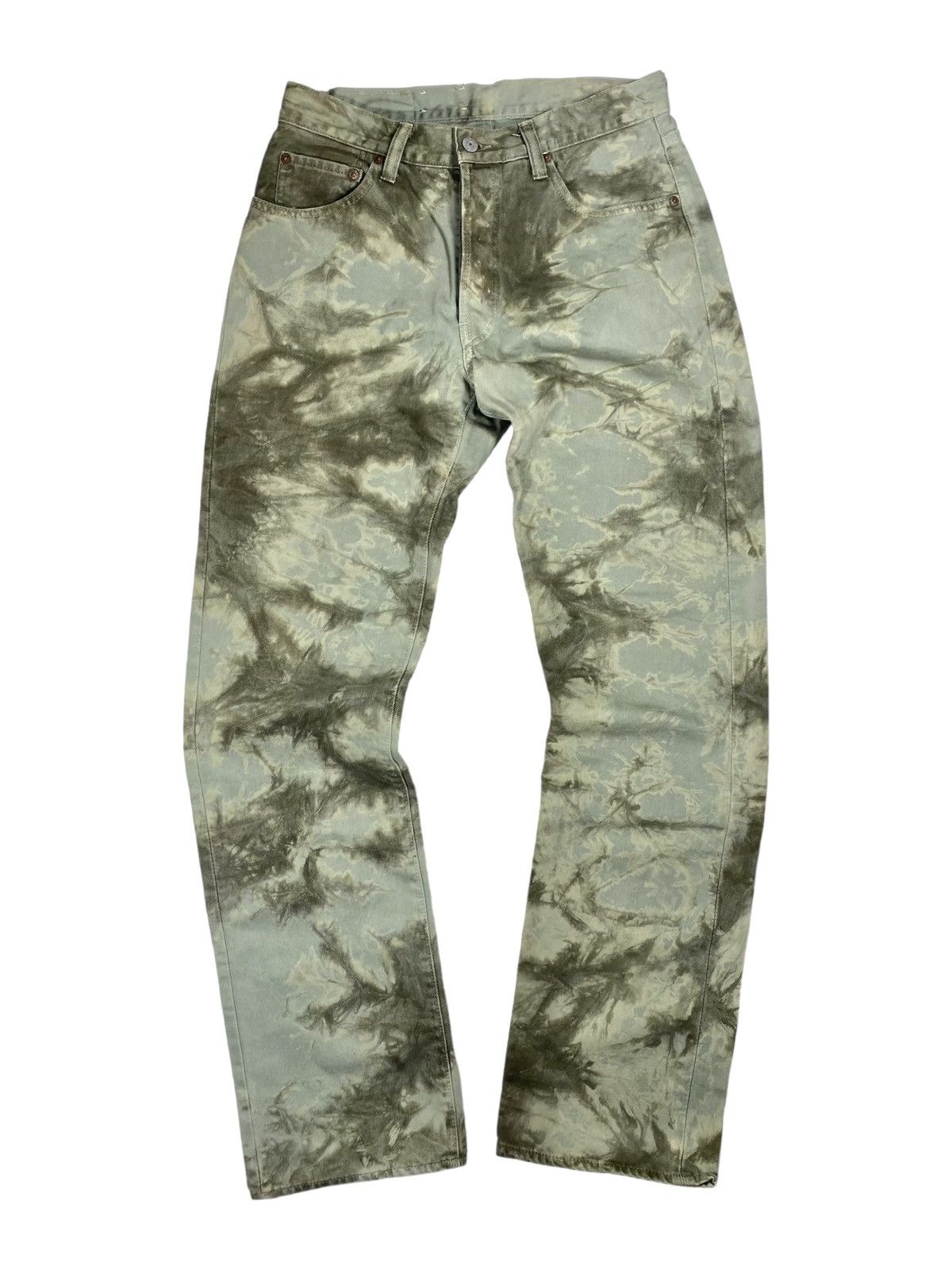 Japanese Brand John Bull 5 Pocket Tie Dye Jeans Size US 31 - 1 Thumbnail