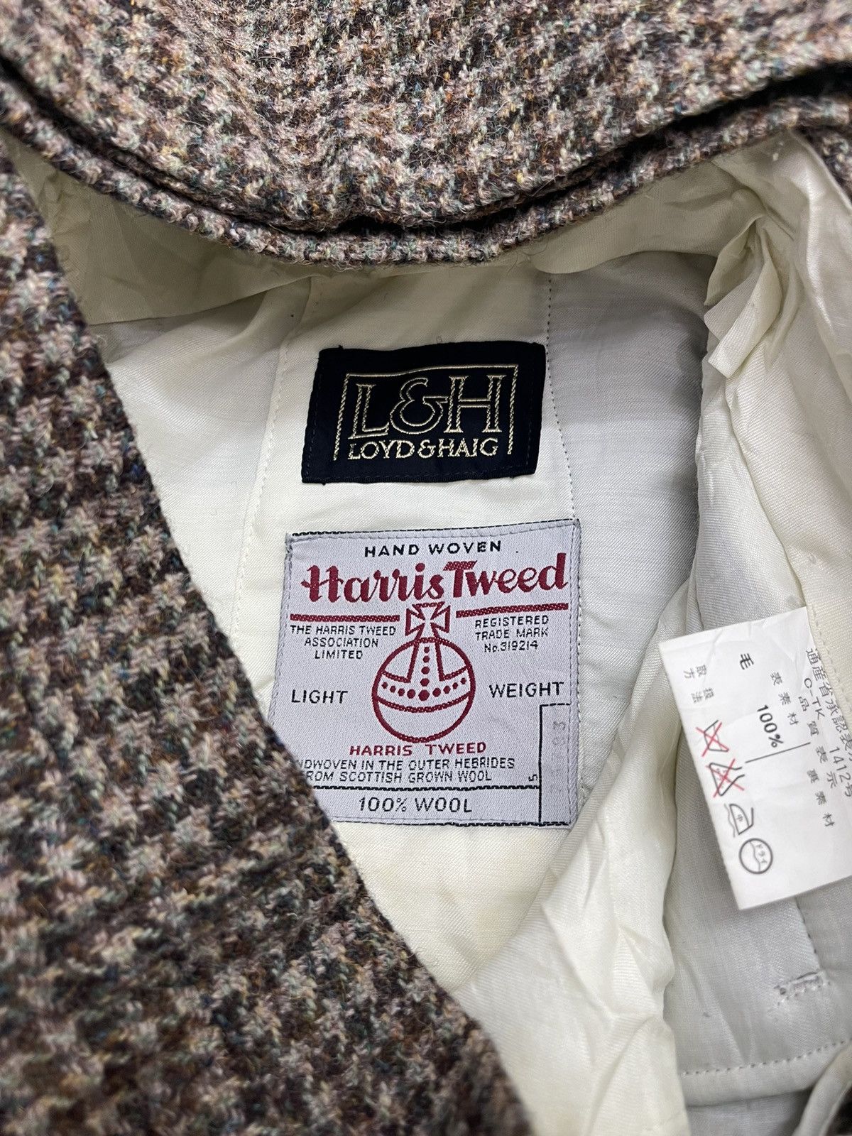 Harris Tweed Rare!!! Harris Tweed X Loyd Haig Wool Tartan Casual Pants Size US 30 / EU 46 - 3 Thumbnail