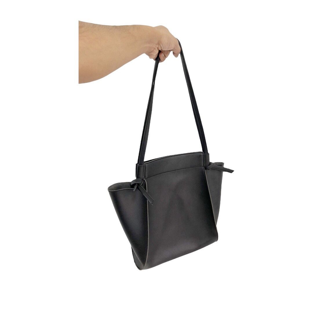 URBAN RESEARCH DOORS × Yohji Yamamoto 🇯🇵 K.B.F Avant-garde synthetic carry leather bag Size ONE SIZE - 10 Thumbnail