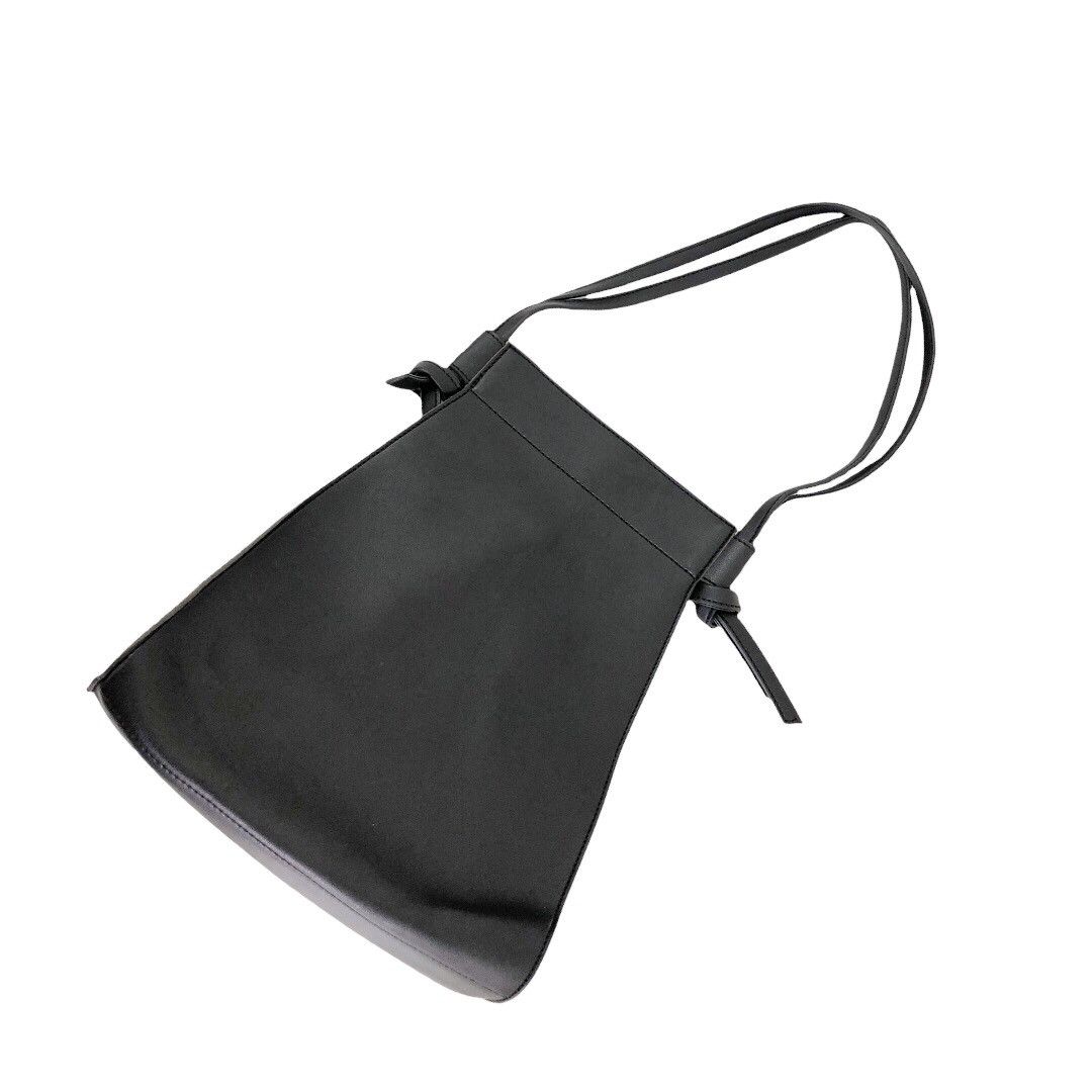 URBAN RESEARCH DOORS × Yohji Yamamoto 🇯🇵 K.B.F Avant-garde synthetic carry leather bag Size ONE SIZE - 6 Thumbnail