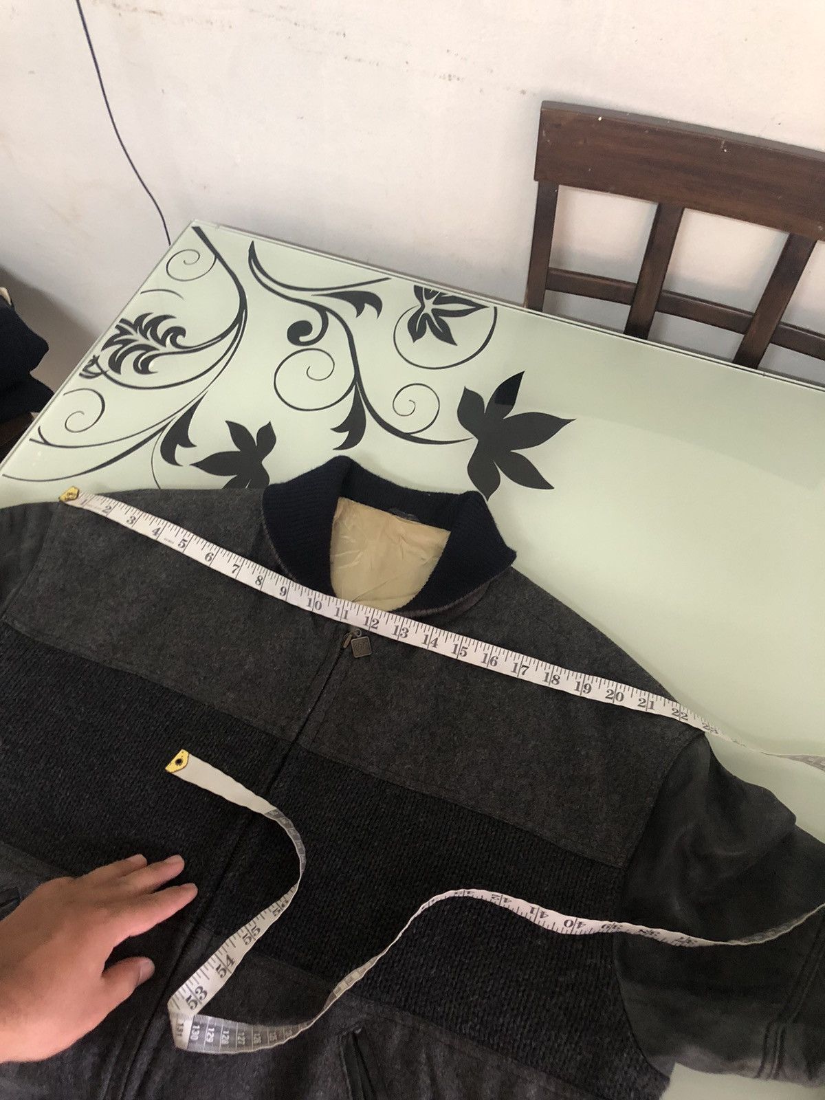 Japanese Brand Vintage Nuova Via Pelle x Goofy Arm Leather Varsity Jackets Size US M / EU 48-50 / 2 - 24 Thumbnail